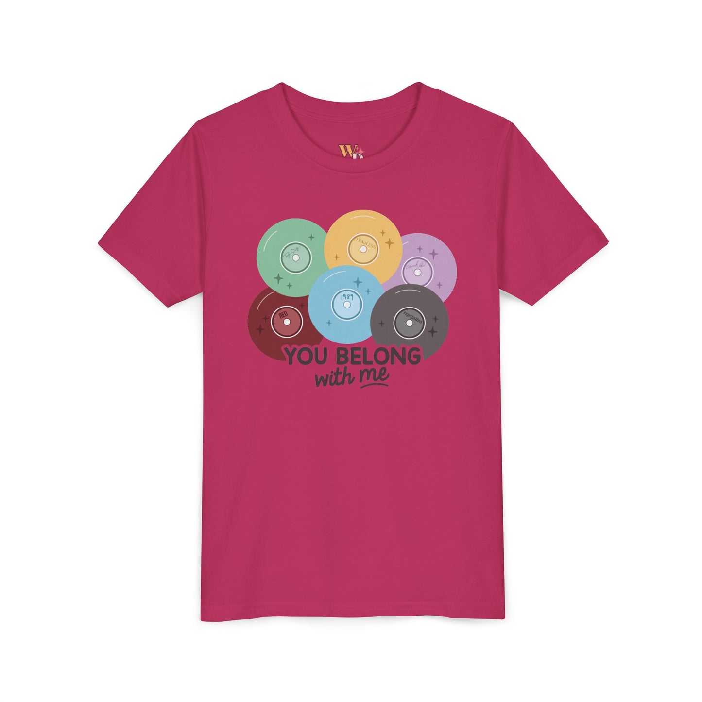 You Belong with Me Youth Short Sleeve Tee