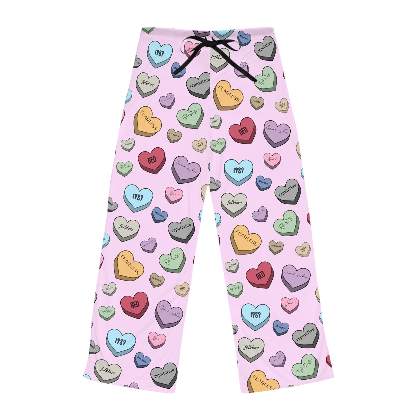 Eras Conversation Hearts Women's Pajama Pants
