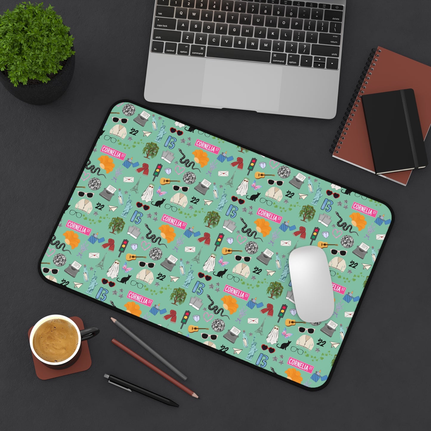 Iconic Eras Desk Mat - Showgirl Green
