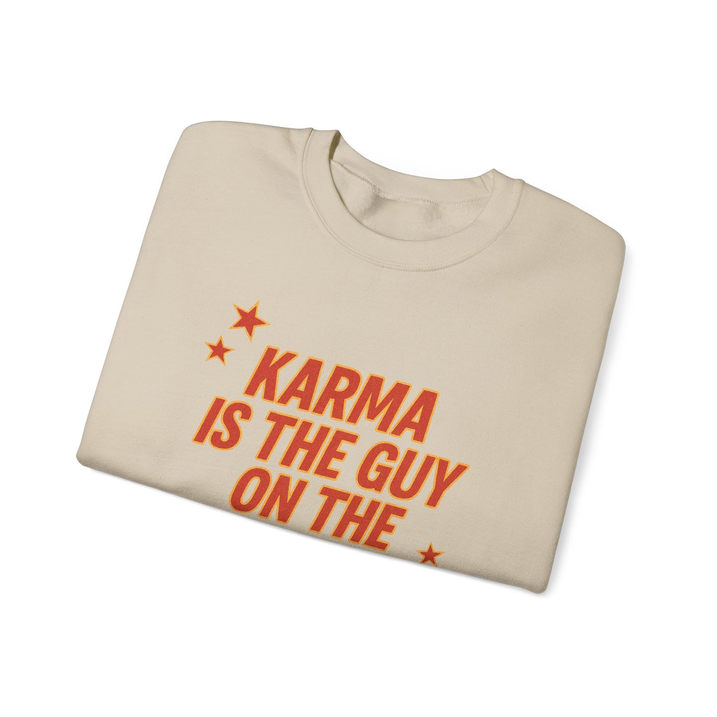 Guy on The Chiefs Crewneck Sweatshirt