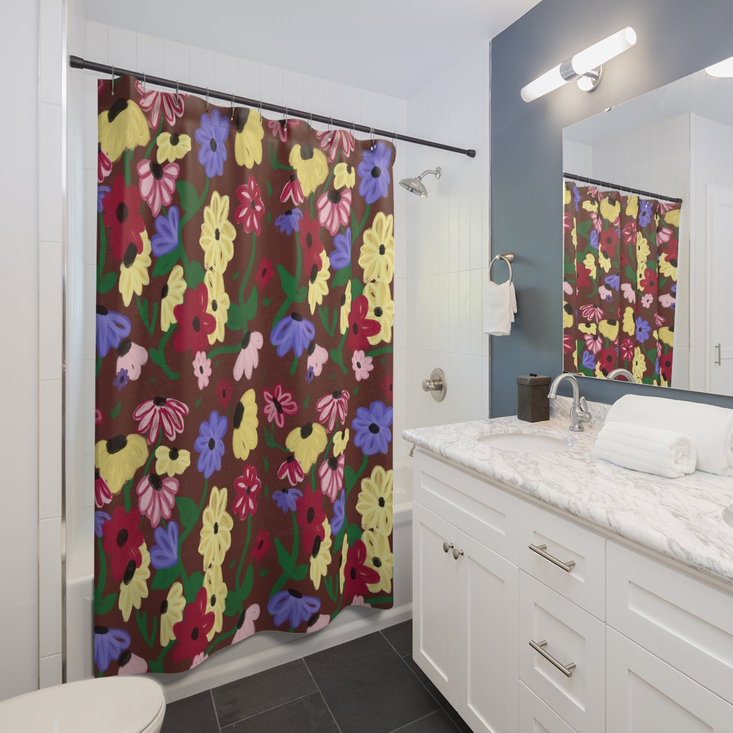 Acoustic Set Shower Curtain