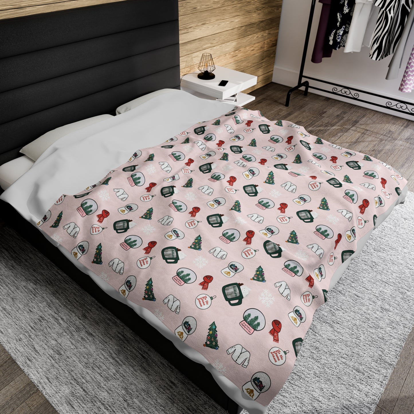Holiday Era Velveteen Plush Blanket