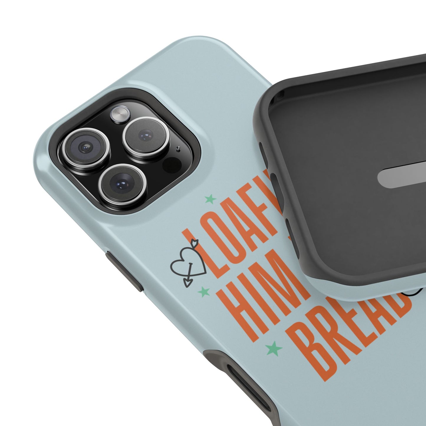 Loafing Him Was Bread – MagSafe Tough Phone Case (Opalite)