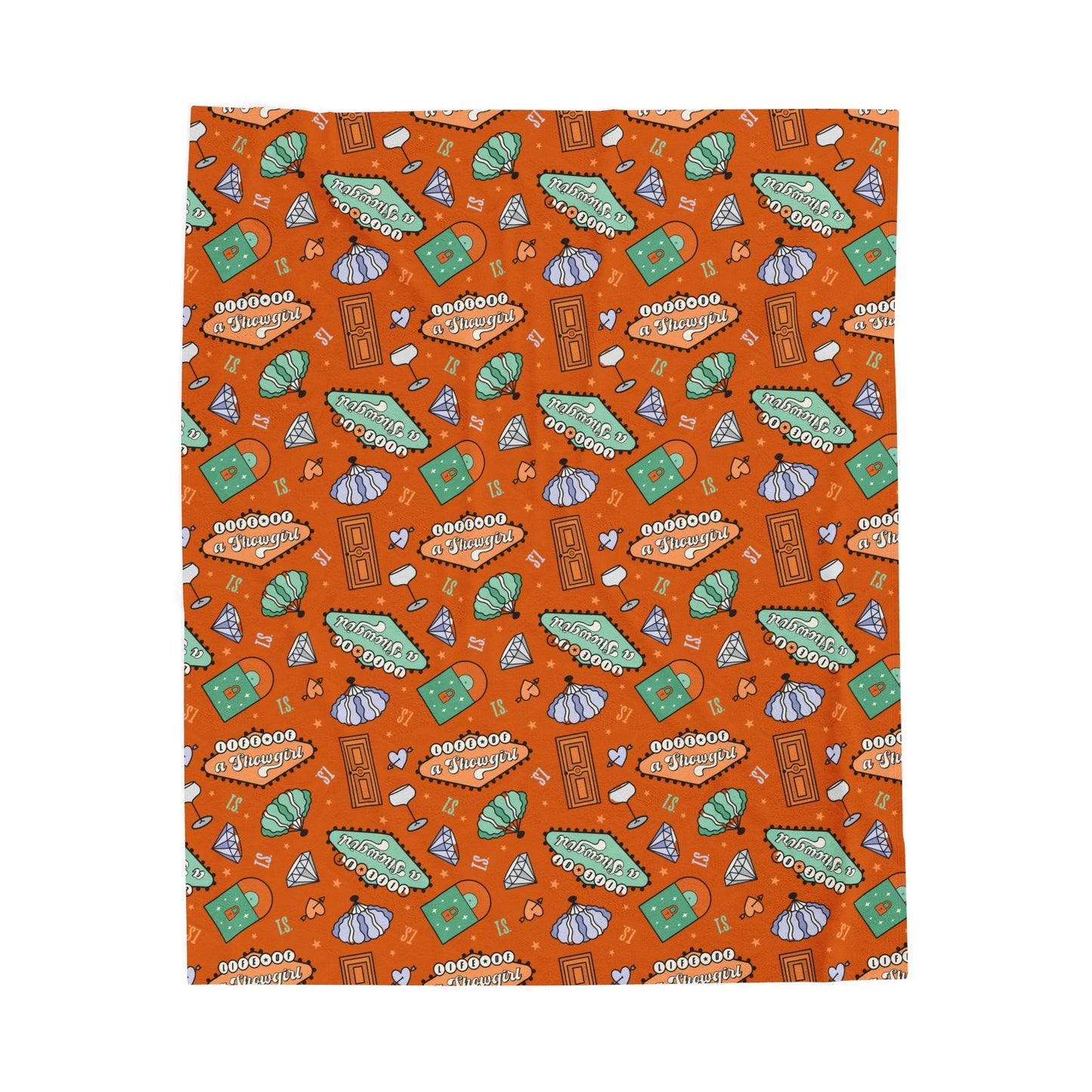 Showgirl Era Velveteen Plush Blanket