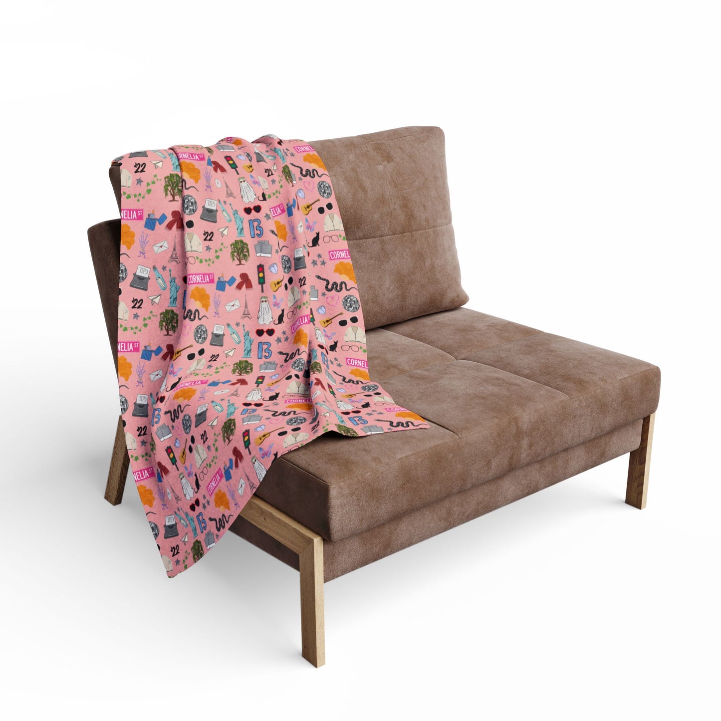 Iconic Eras Arctic Fleece Blanket - Showgirl Rouge