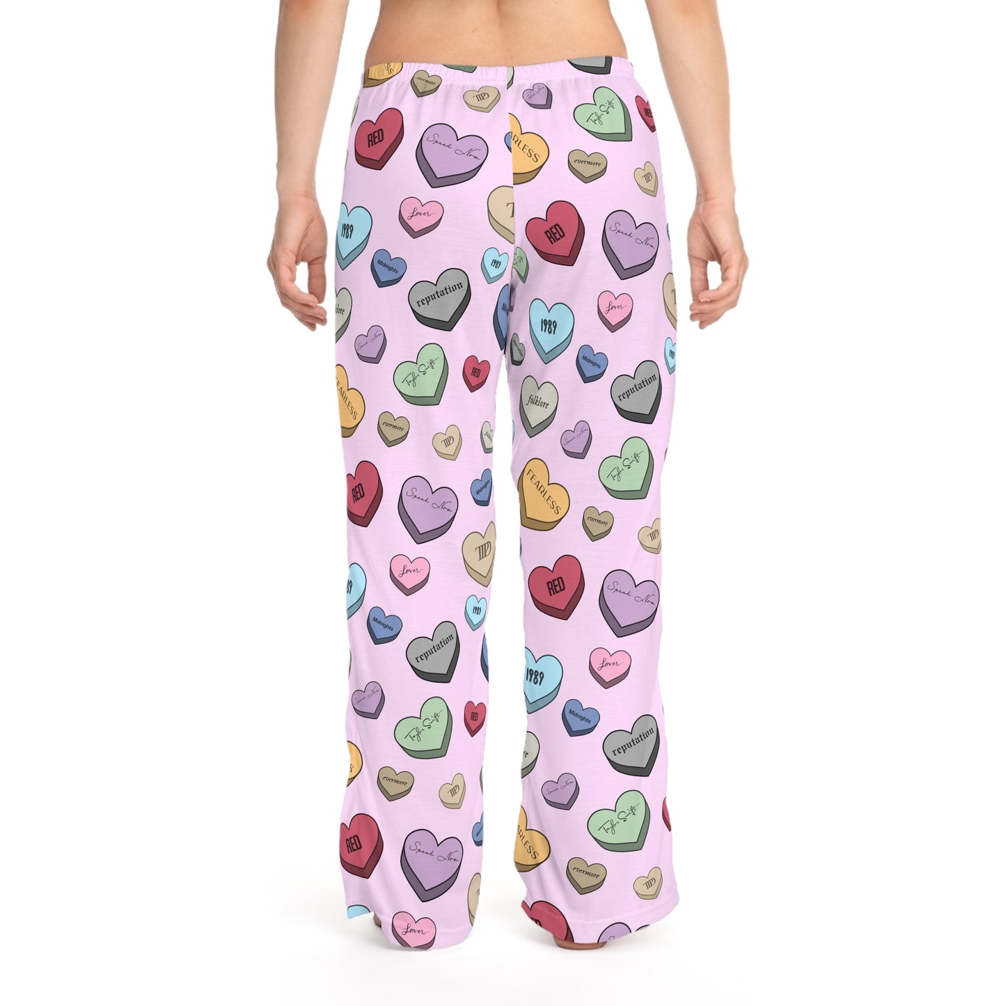 Eras Conversation Hearts Women's Pajama Pants