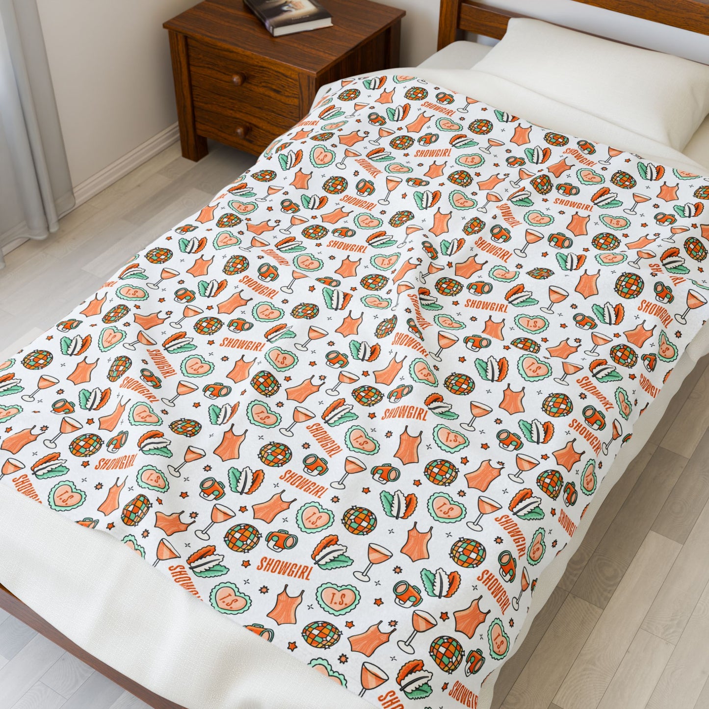 Showgirl Era Velveteen Plush Blanket