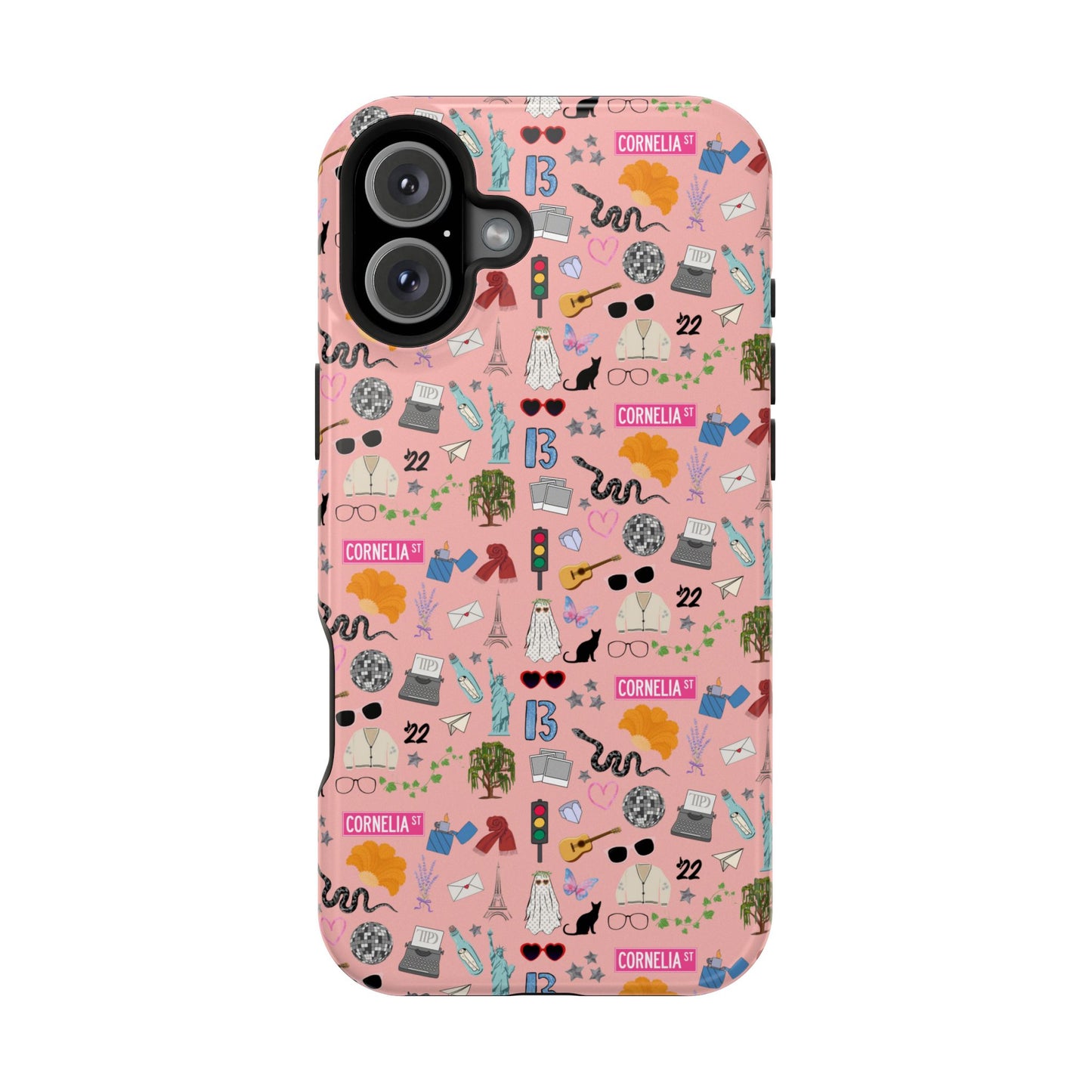 Iconic Eras (TS 12) MagSafe Tough Phone Case - Showgirl Rouge
