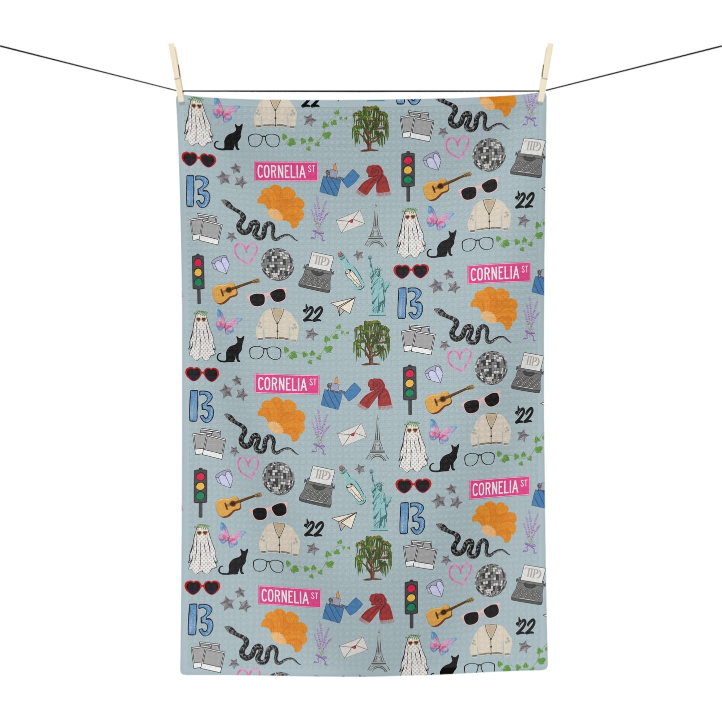 Iconic Eras Tea Towel - Opalite