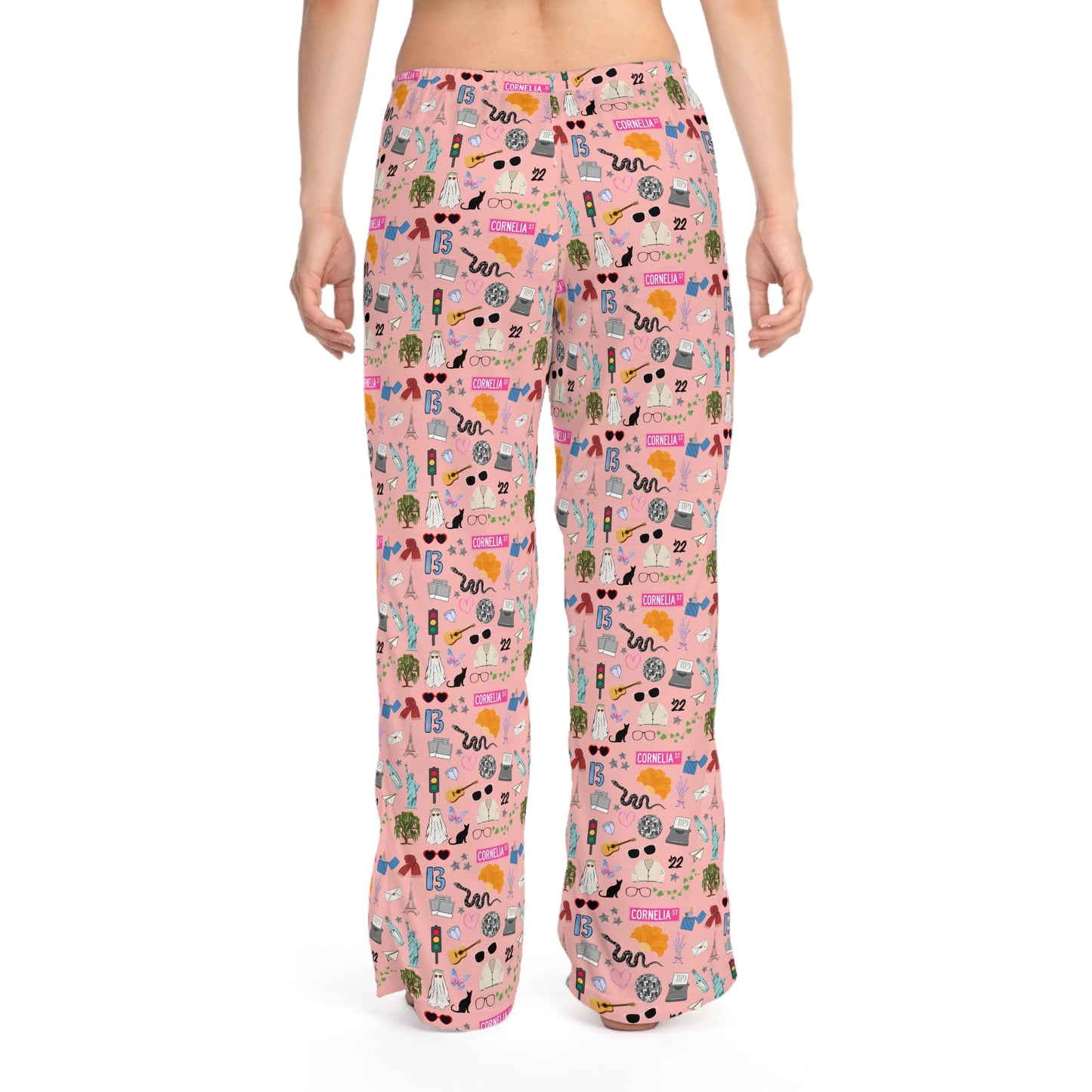 Iconic Eras (TS 12) Women's Pajama Pants - Showgirl Rouge