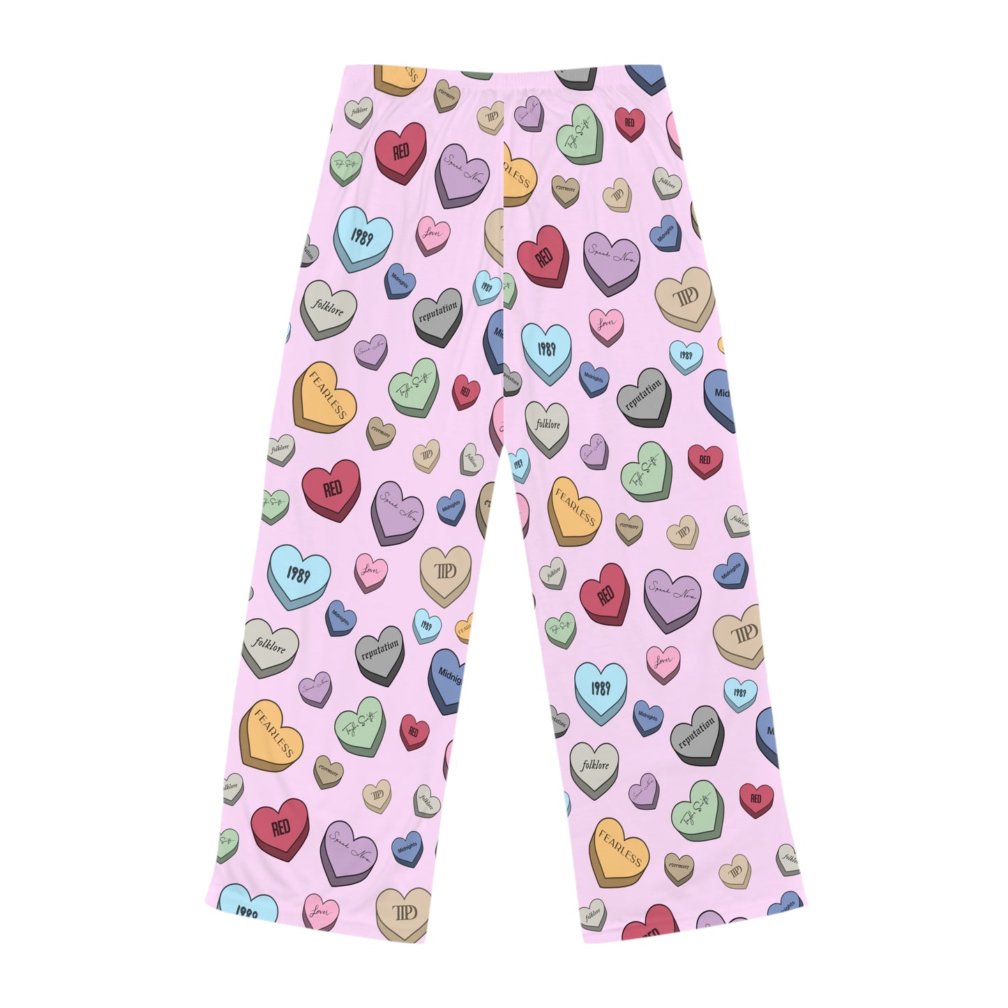 Eras Conversation Hearts Women's Pajama Pants