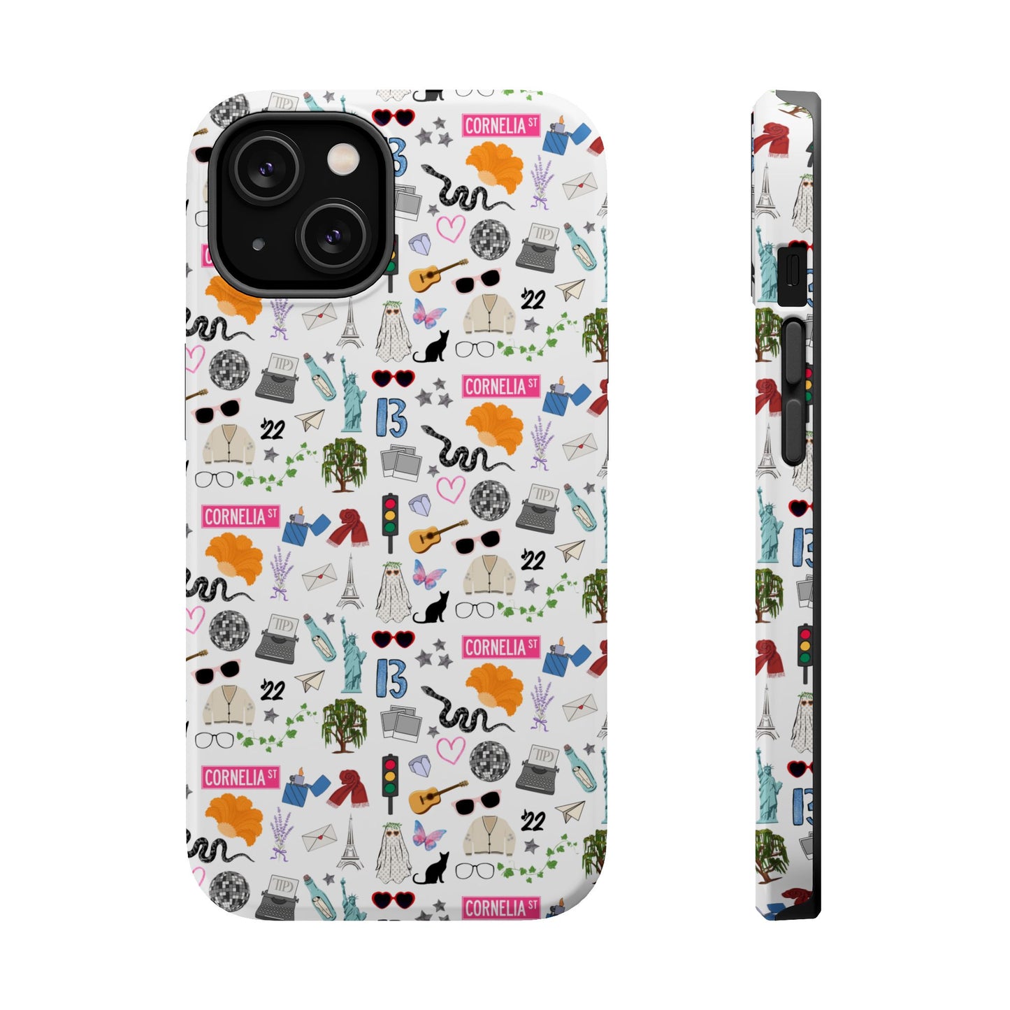 Iconic Eras (TS 12) MagSafe Tough Phone Case - Dazzling White