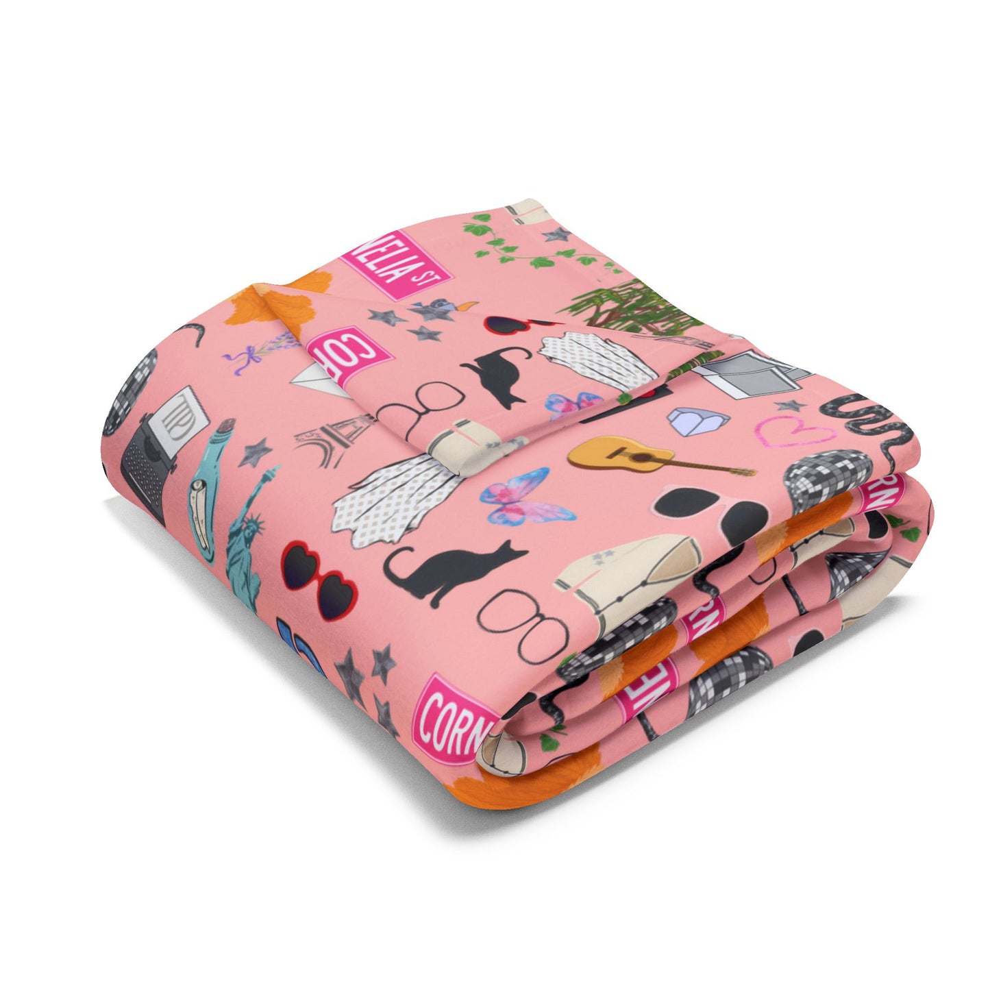 Iconic Eras Arctic Fleece Blanket - Showgirl Rouge