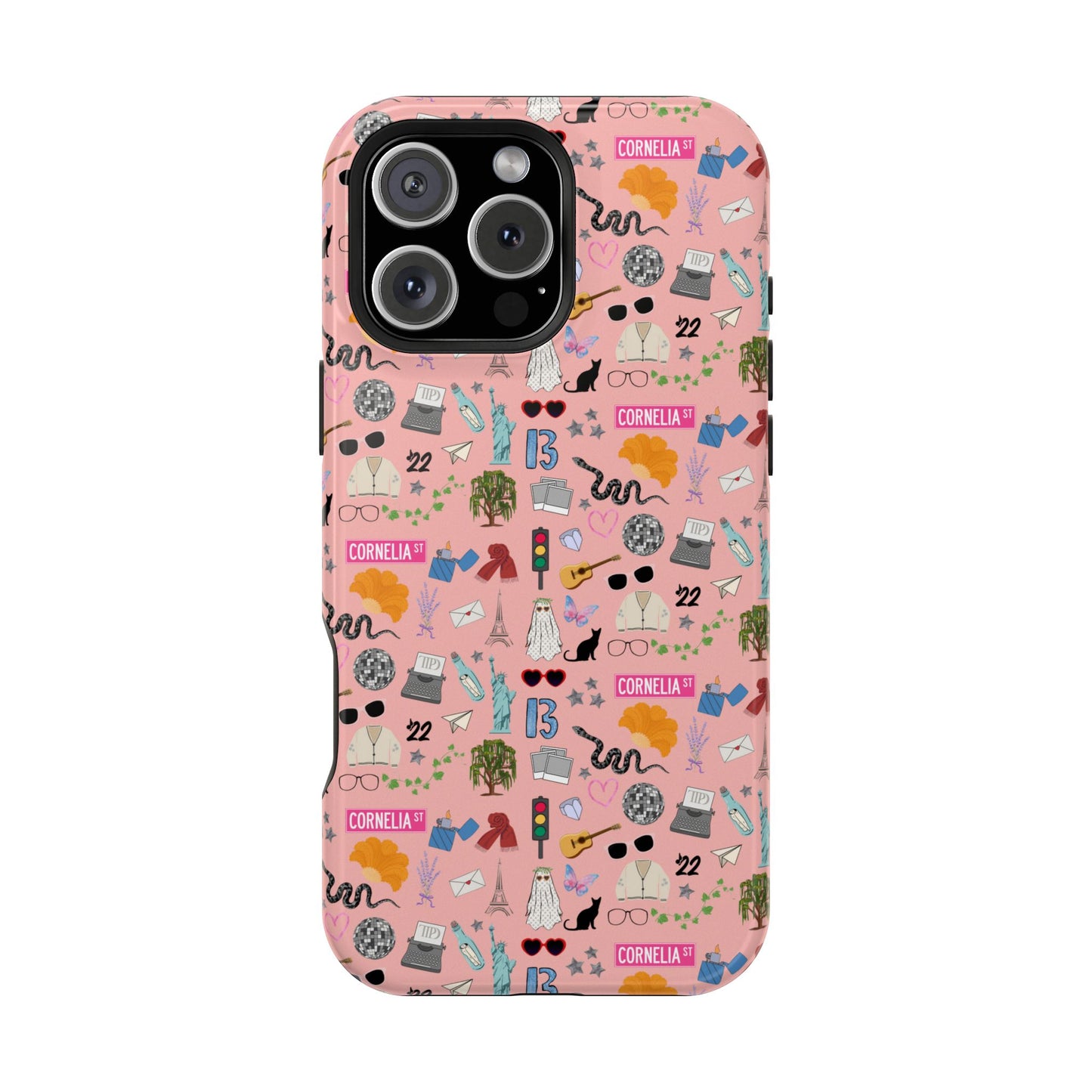 Iconic Eras (TS 12) MagSafe Tough Phone Case - Showgirl Rouge