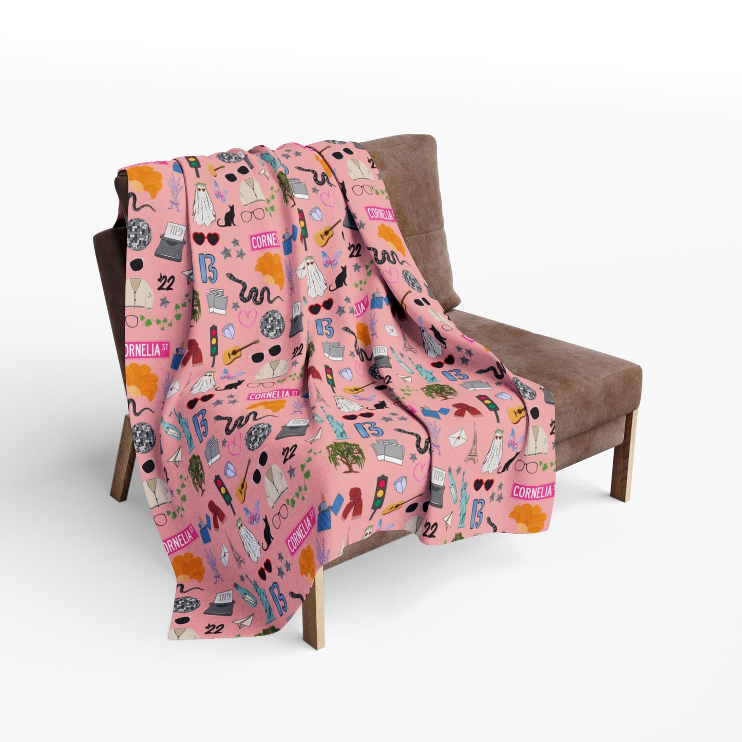 Iconic Eras Arctic Fleece Blanket - Showgirl Rouge