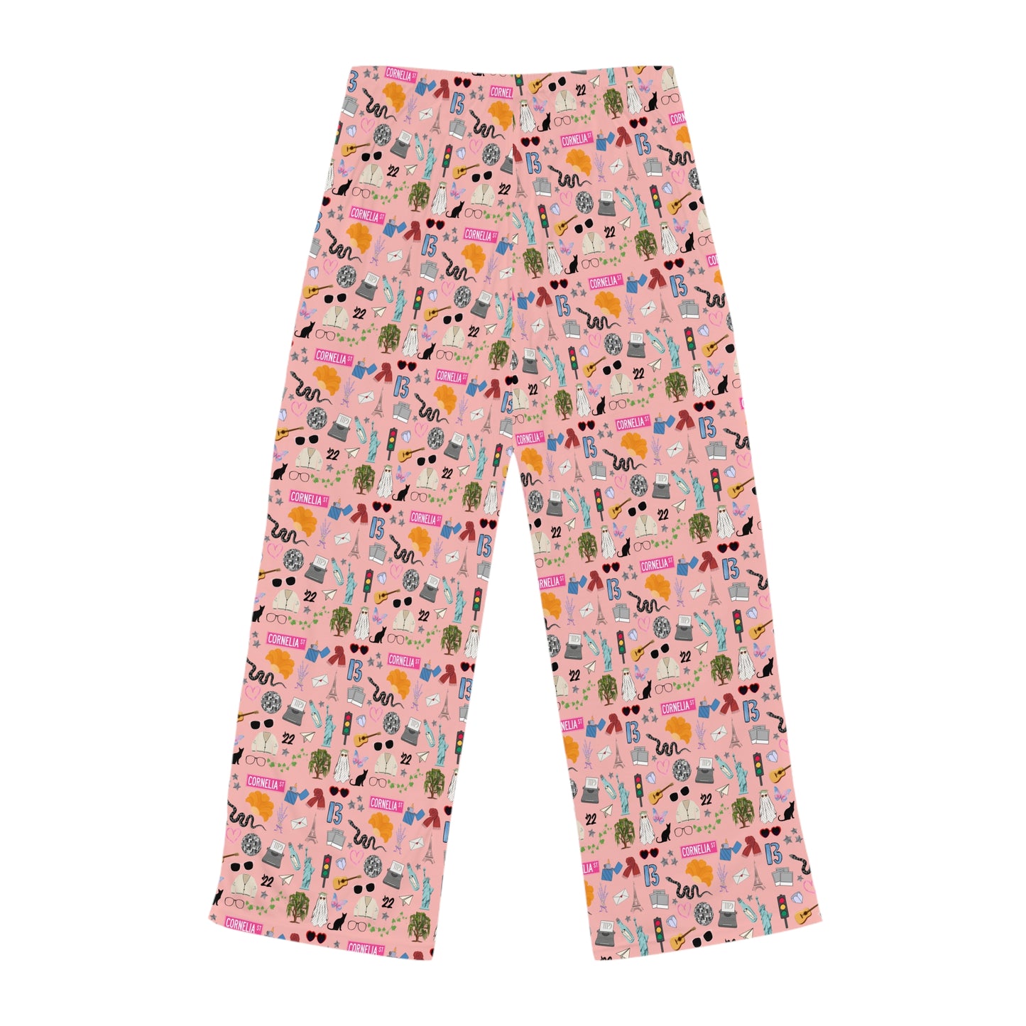Iconic Eras (TS 12) Women's Pajama Pants - Showgirl Rouge