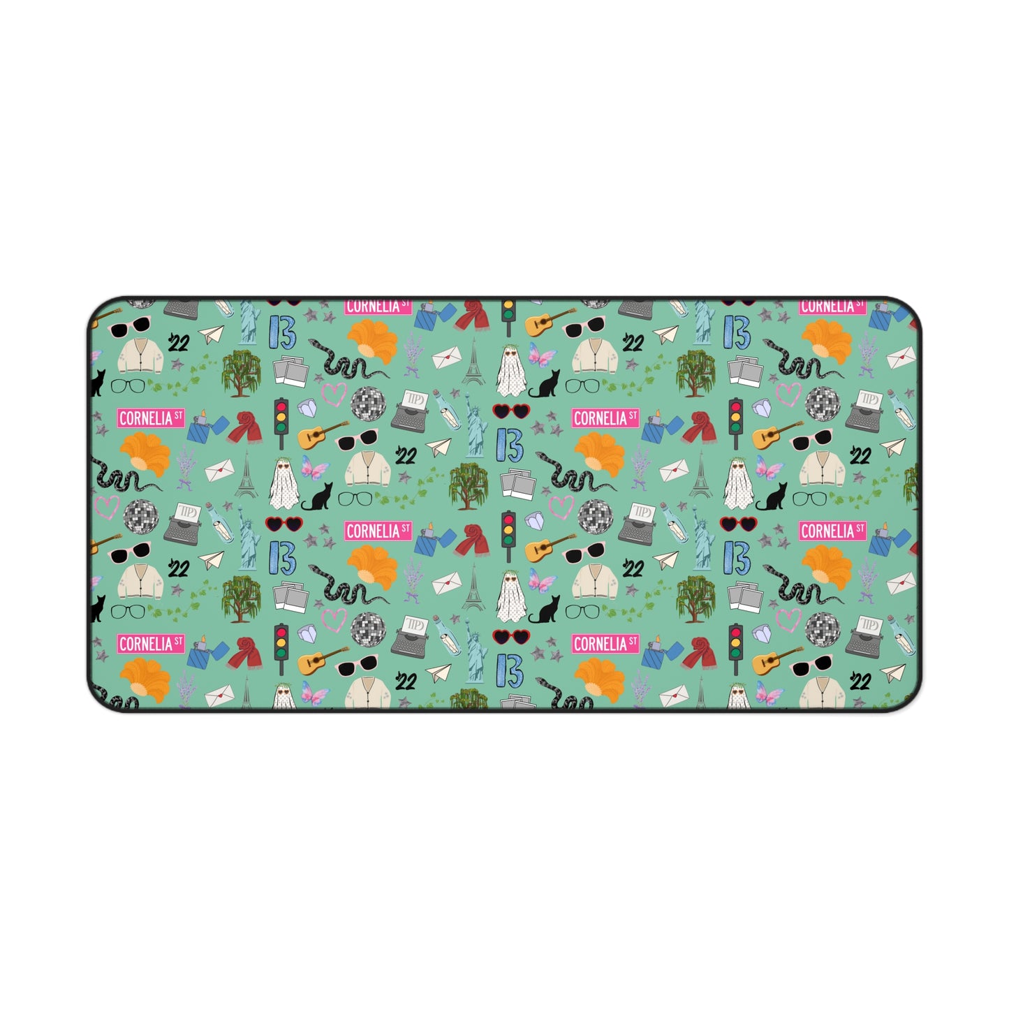 Iconic Eras Desk Mat - Showgirl Green