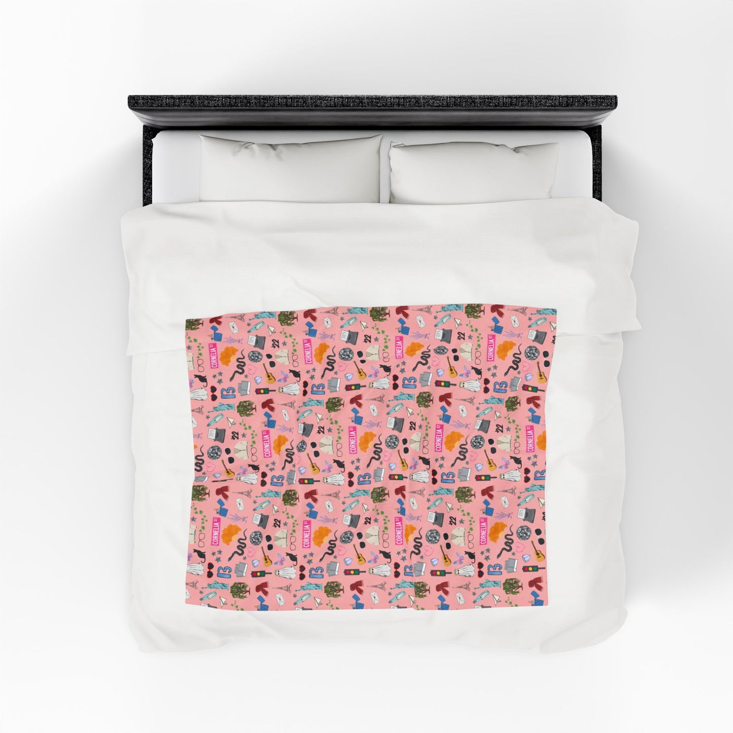 Iconic Eras (TS 12) Velveteen Plush Blanket- Showgirl Rouge