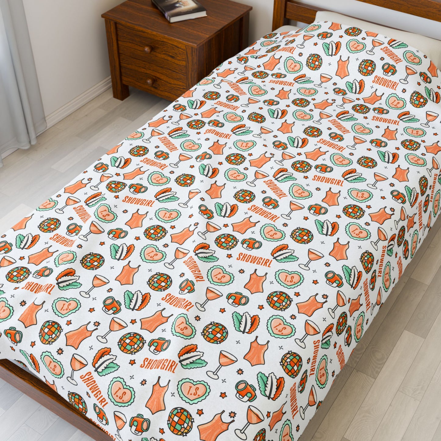 Showgirl Era Velveteen Plush Blanket