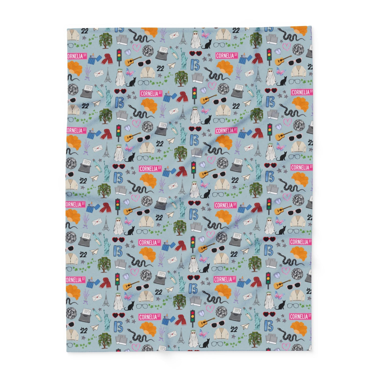Iconic Eras Arctic Fleece Blanket - Opalite