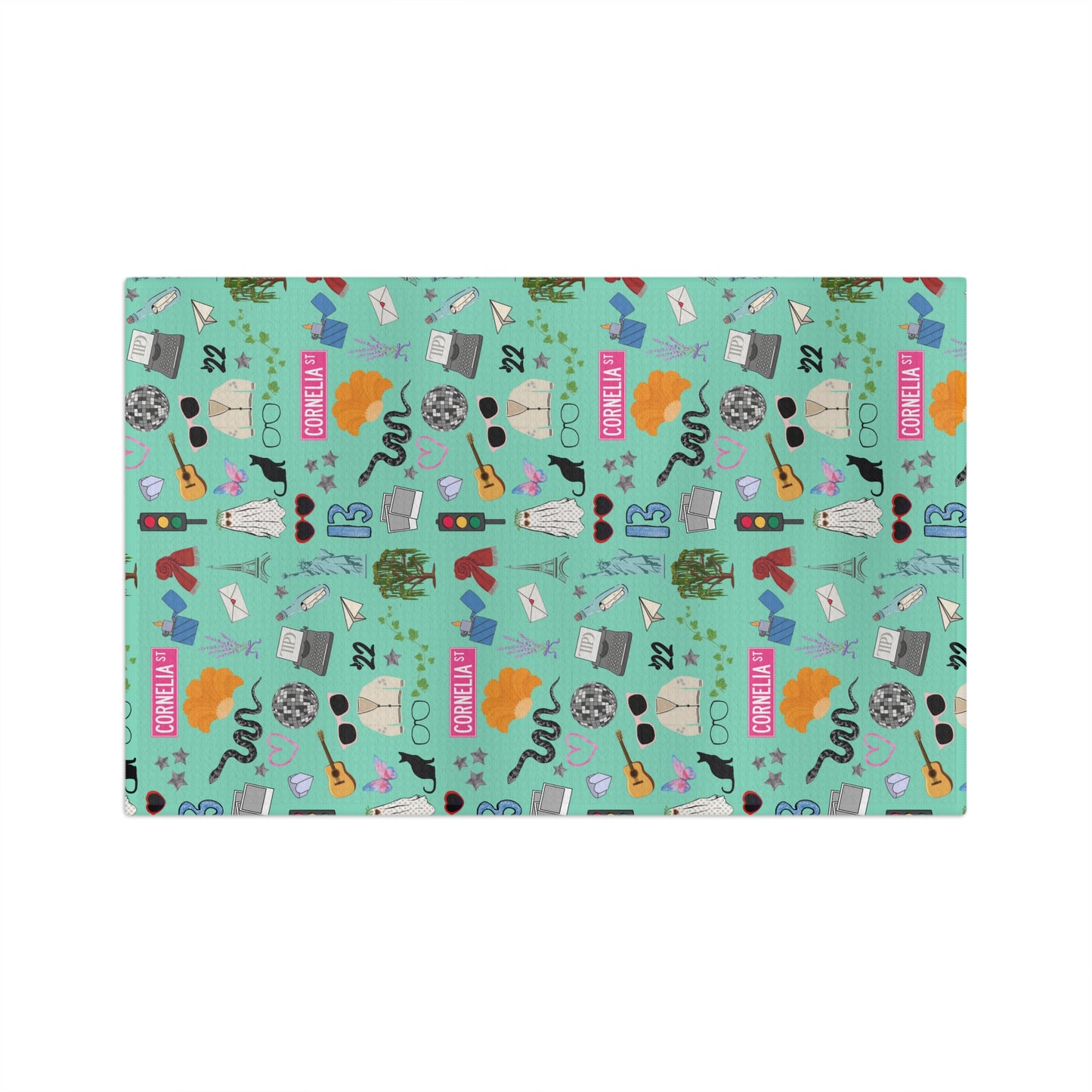 Iconic Eras Tea Towel - Showgirl Green