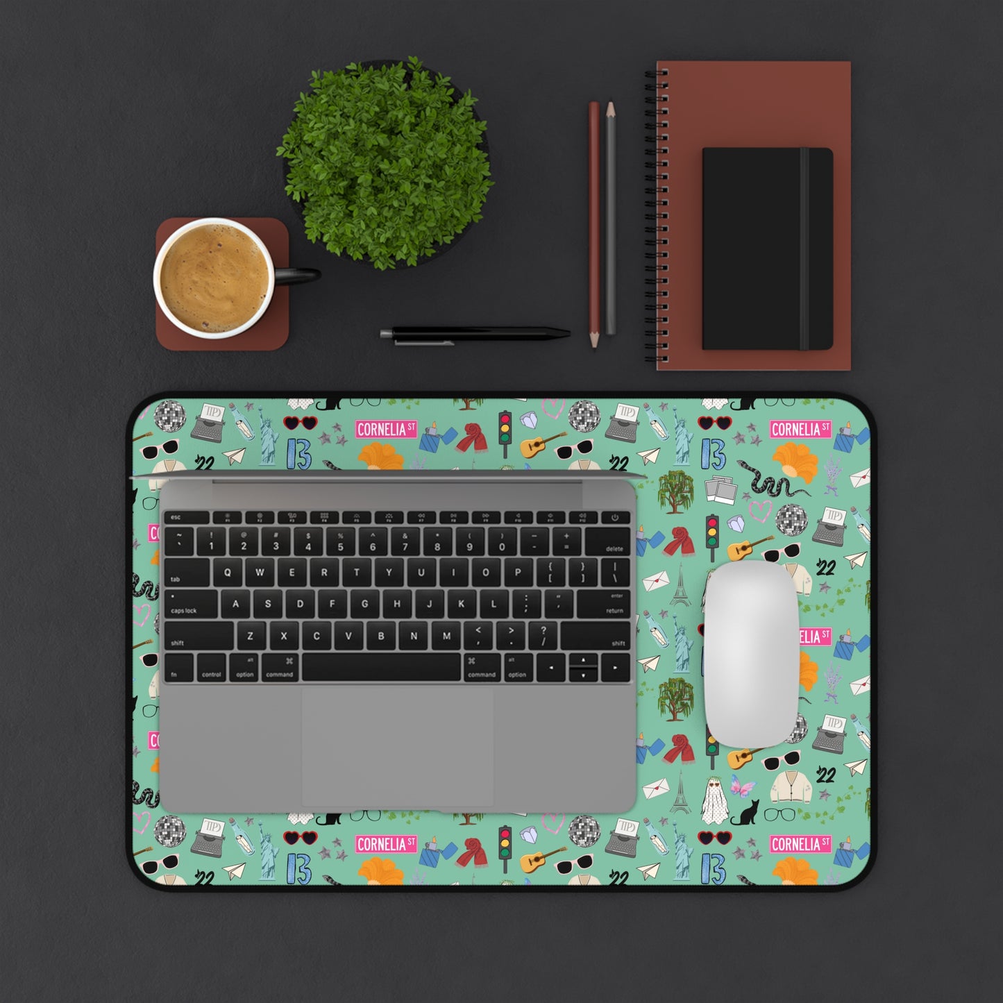 Iconic Eras Desk Mat - Showgirl Green