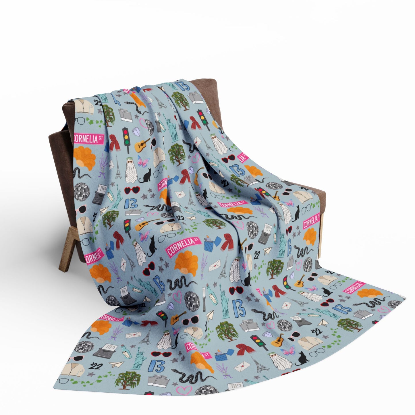 Iconic Eras Arctic Fleece Blanket - Opalite