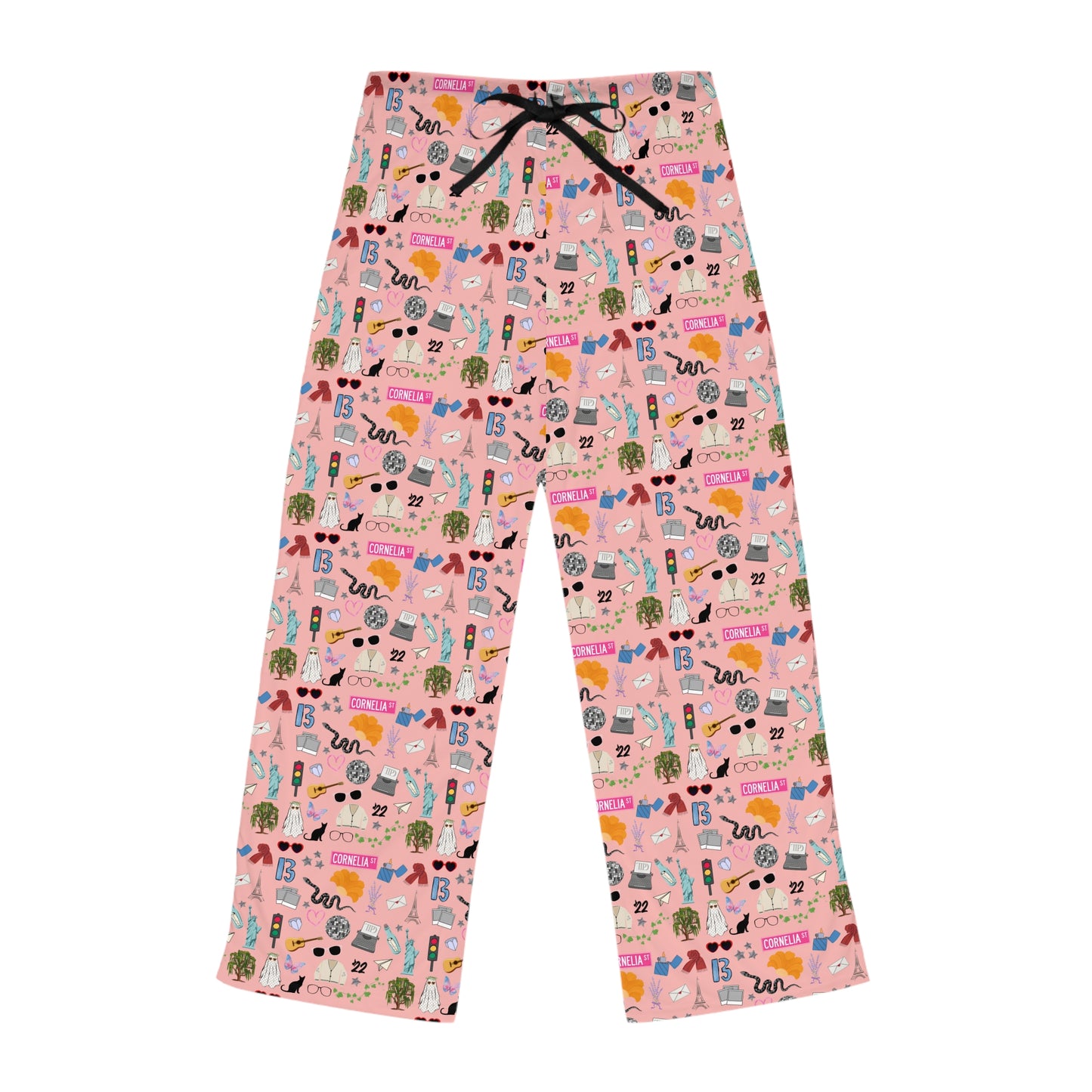Iconic Eras (TS 12) Women's Pajama Pants - Showgirl Rouge