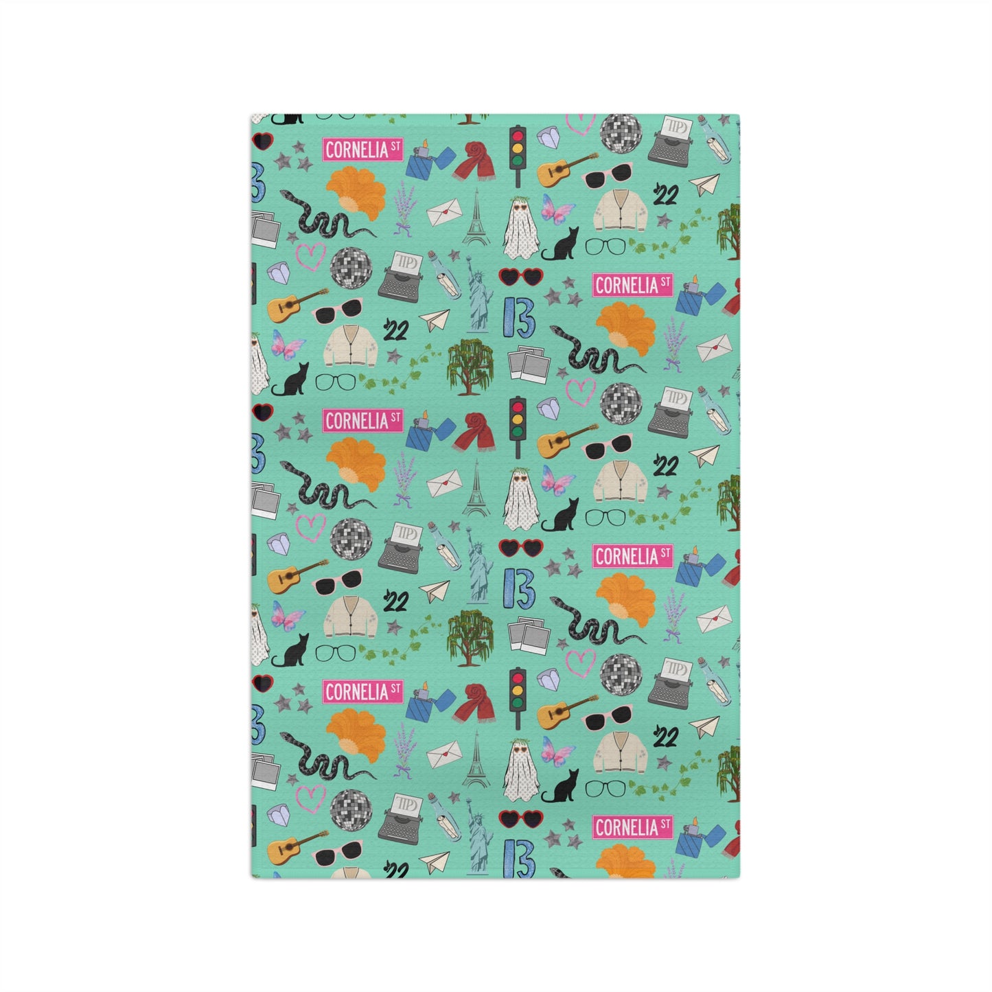 Iconic Eras Tea Towel - Showgirl Green