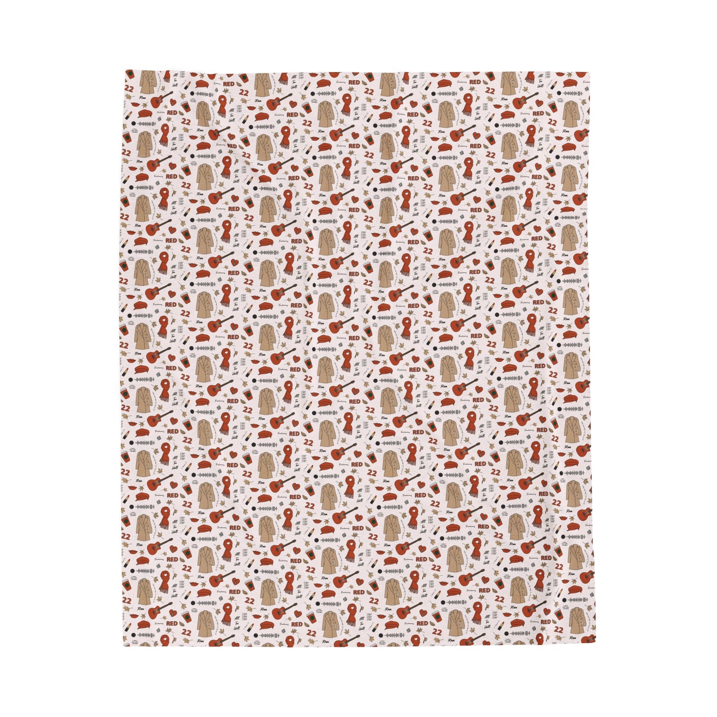 Red Era Velveteen Plush Blanket