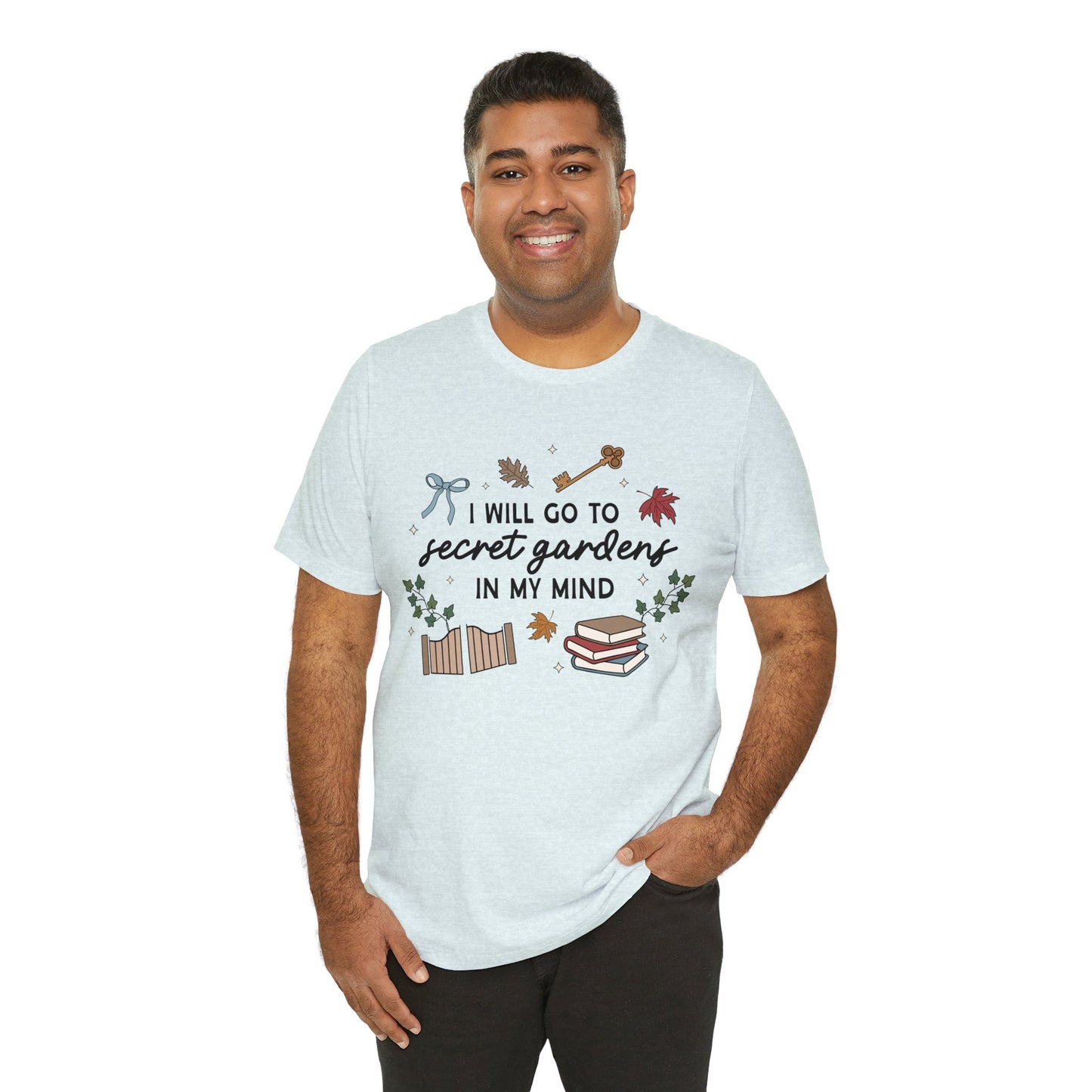 Secret Gardens In My Mind Unisex Jersey Short Sleeve Tee