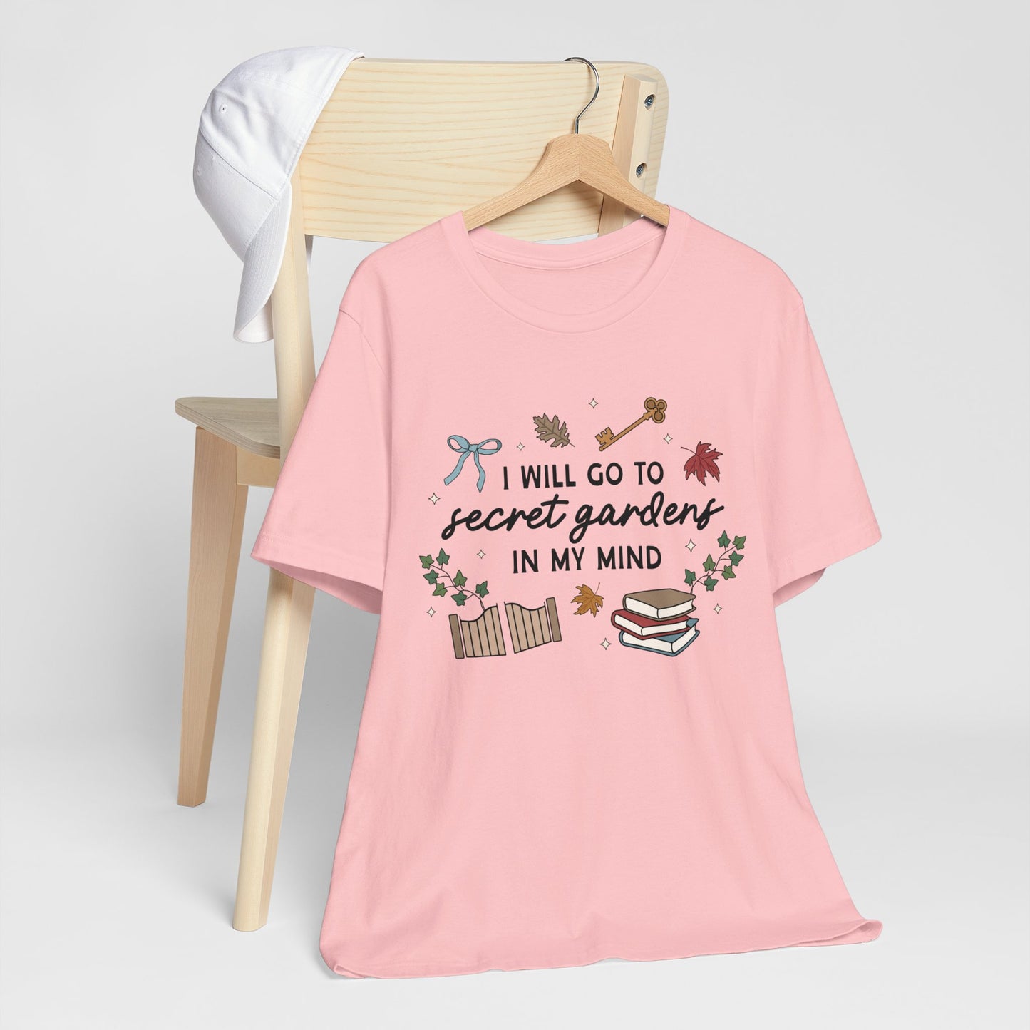 Secret Gardens In My Mind Unisex Jersey Short Sleeve Tee