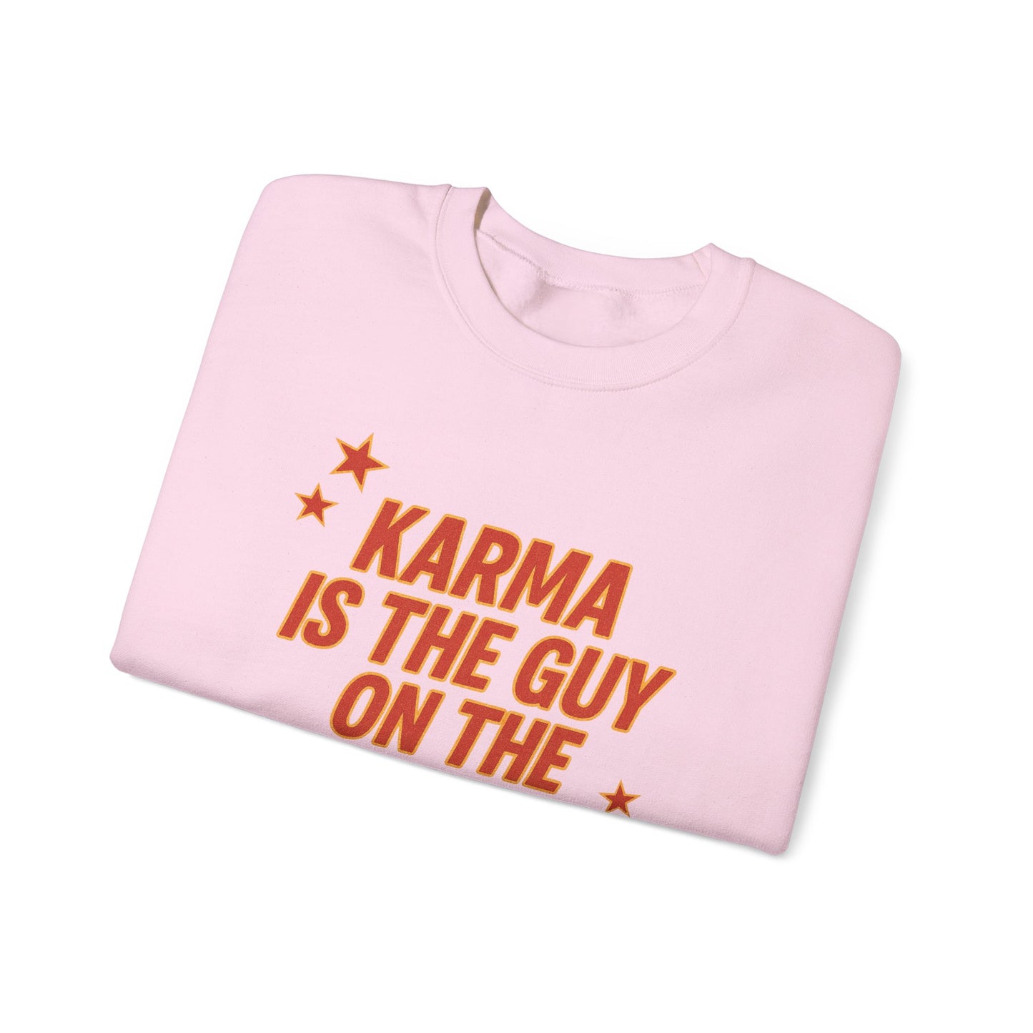 Guy on The Chiefs Crewneck Sweatshirt