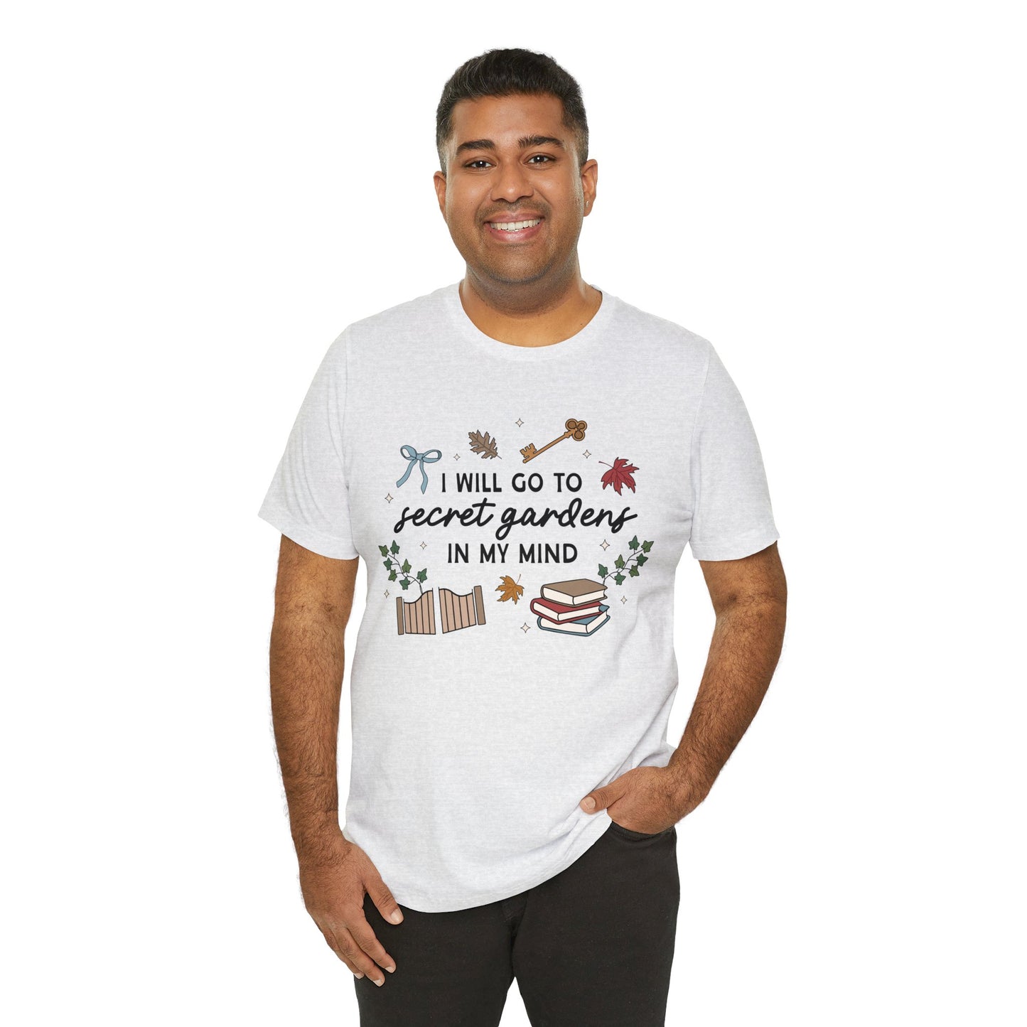 Secret Gardens In My Mind Unisex Jersey Short Sleeve Tee