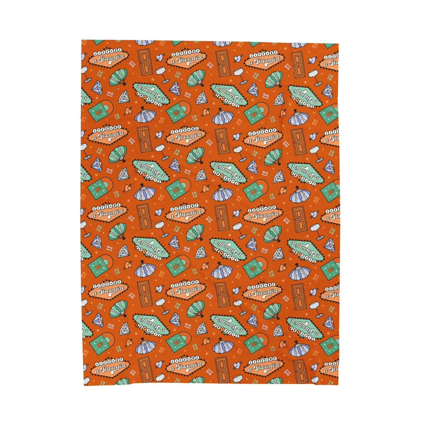 Showgirl Era Velveteen Plush Blanket