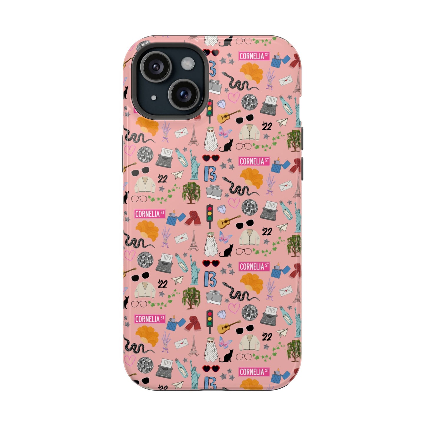 Iconic Eras (TS 12) MagSafe Tough Phone Case - Showgirl Rouge