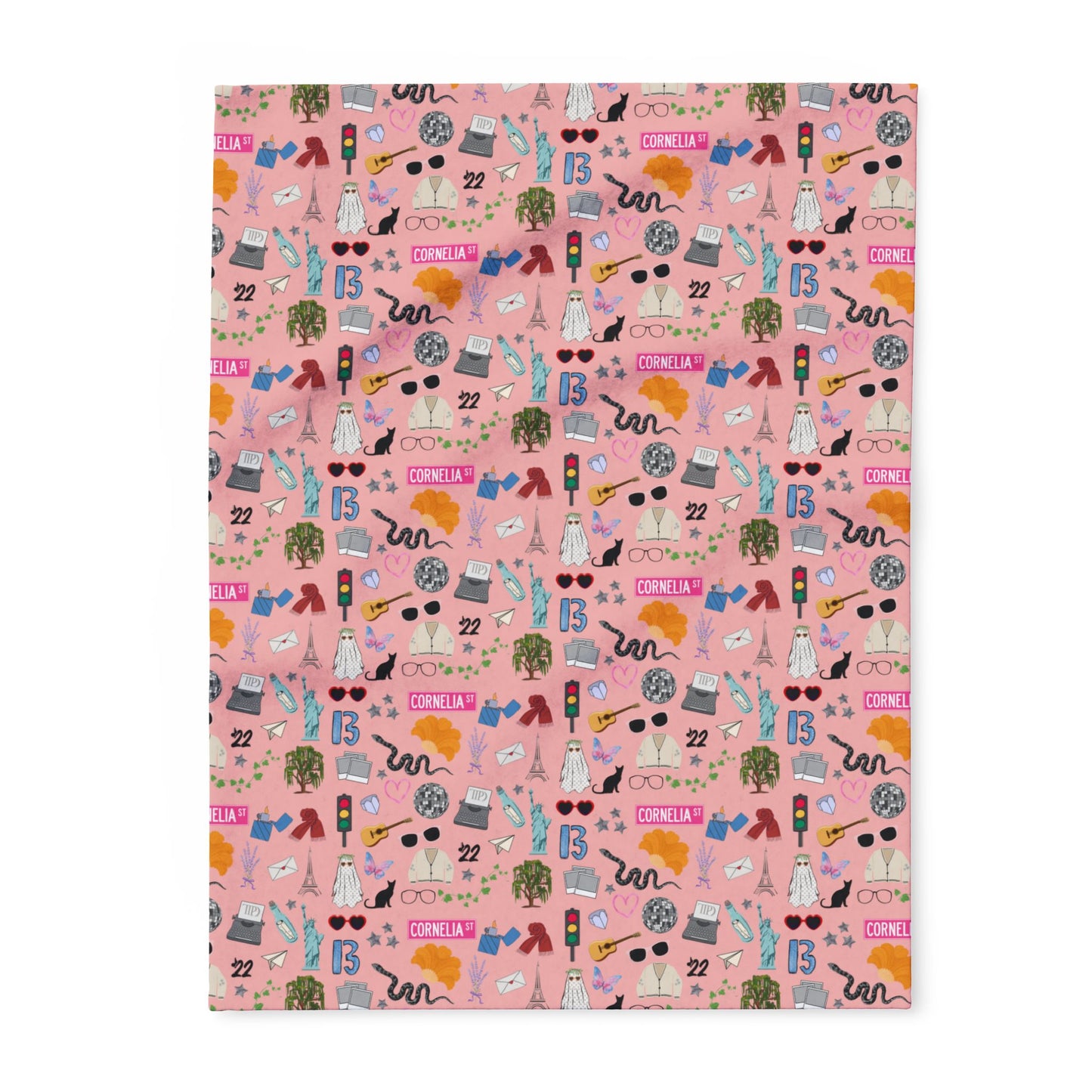 Iconic Eras Arctic Fleece Blanket - Showgirl Rouge