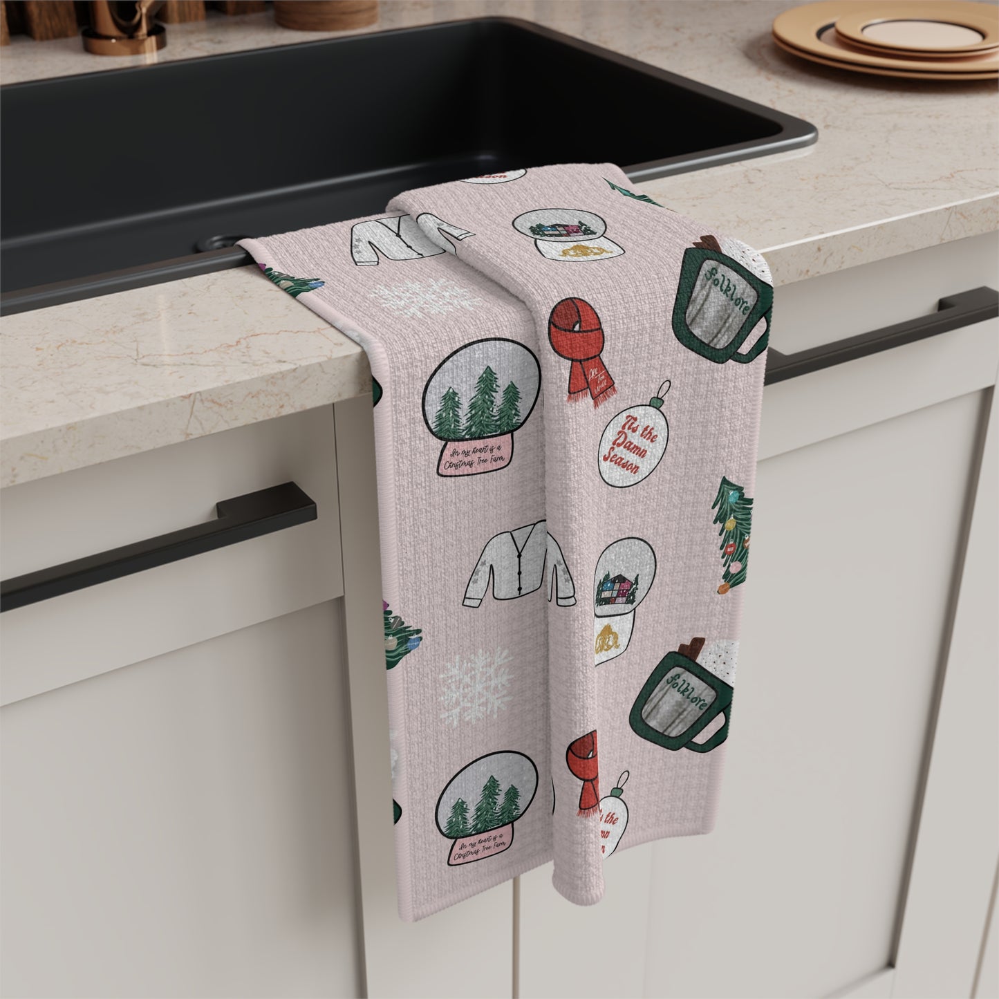 Holiday Era Tea Towel