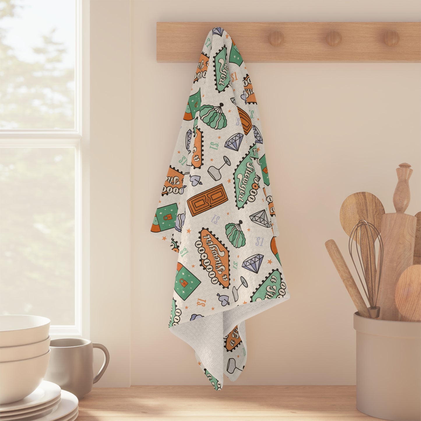 Showgirl Era Tea Towel