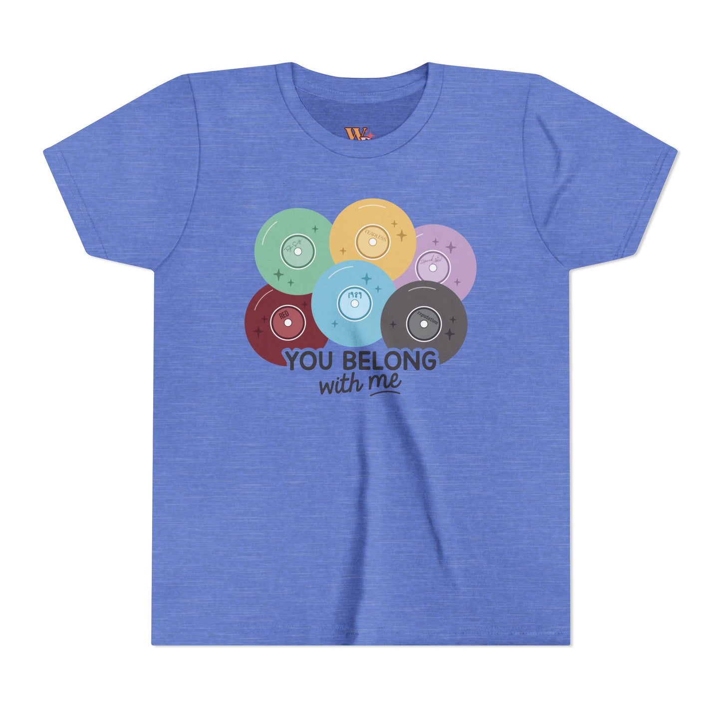 You Belong with Me Youth Short Sleeve Tee