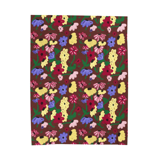 Acoustic Set Velveteen Plush Blanket