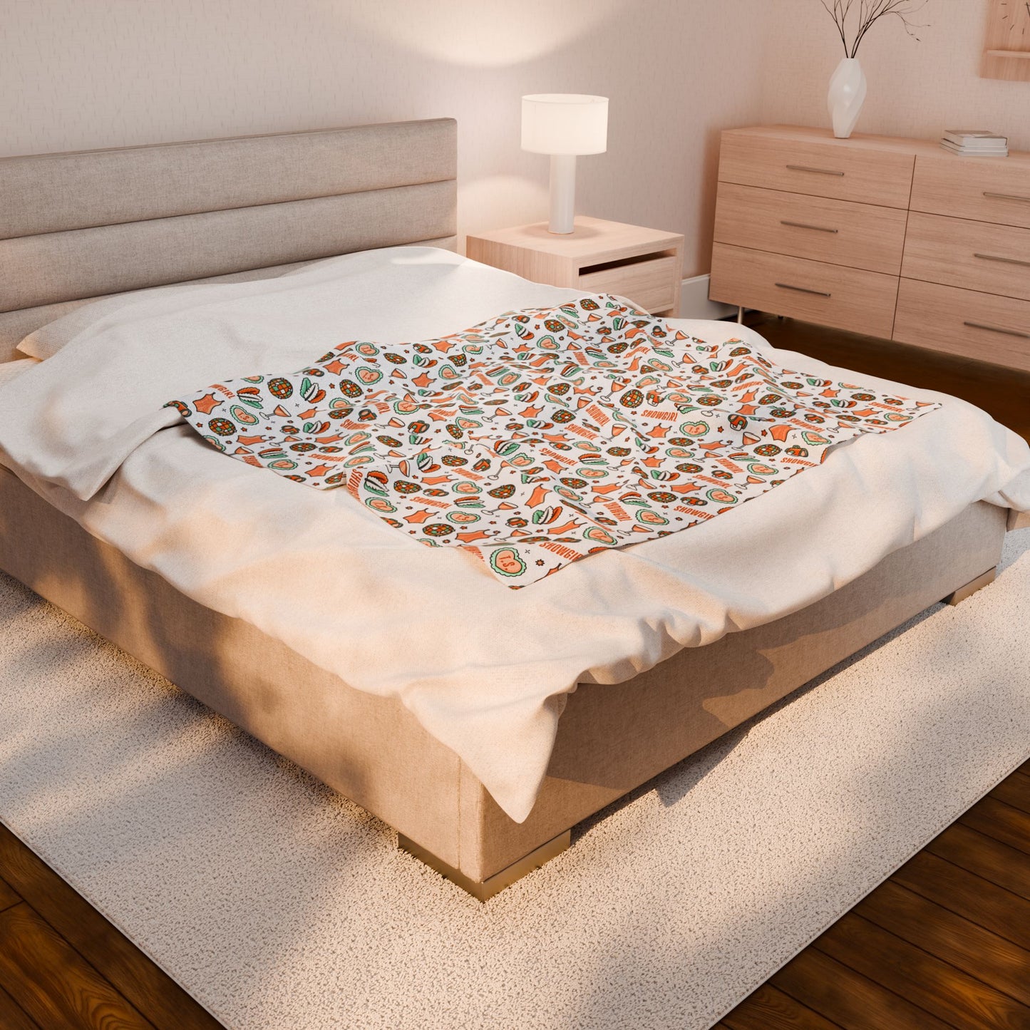 Showgirl Era Velveteen Plush Blanket