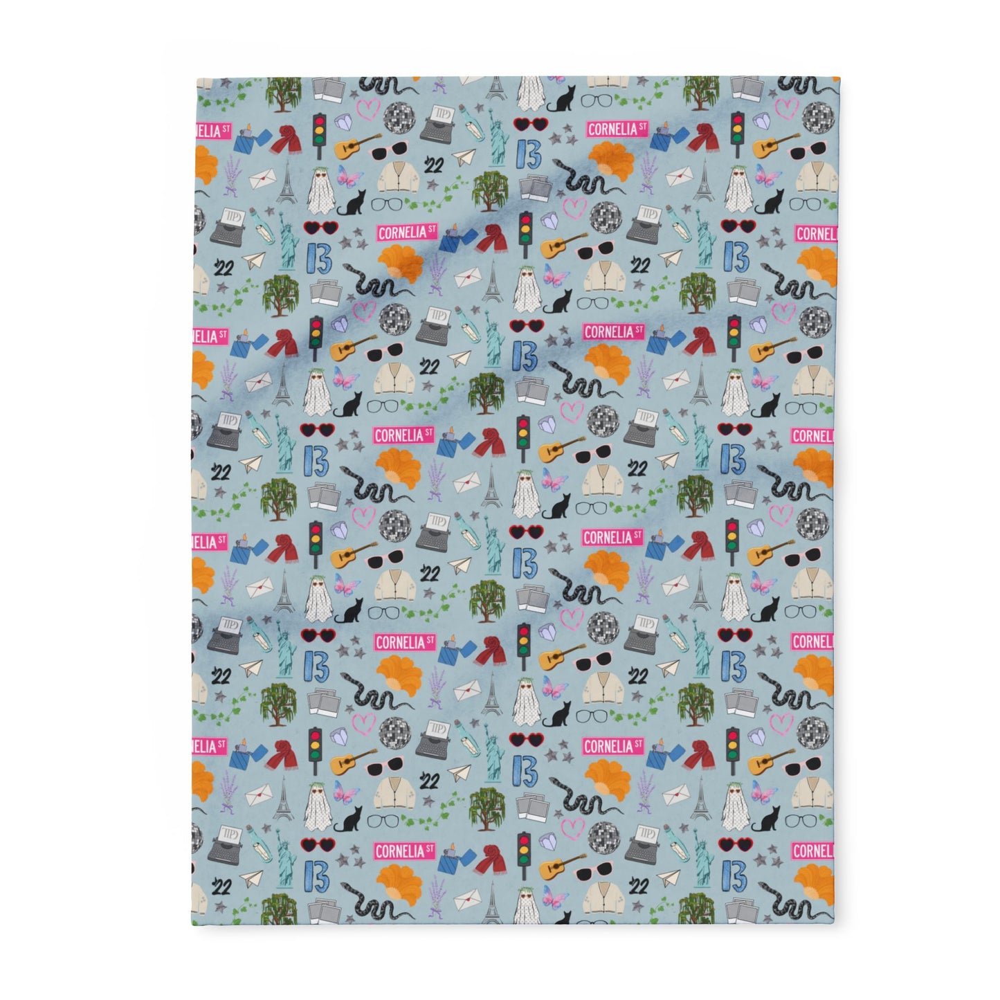 Iconic Eras Arctic Fleece Blanket - Opalite