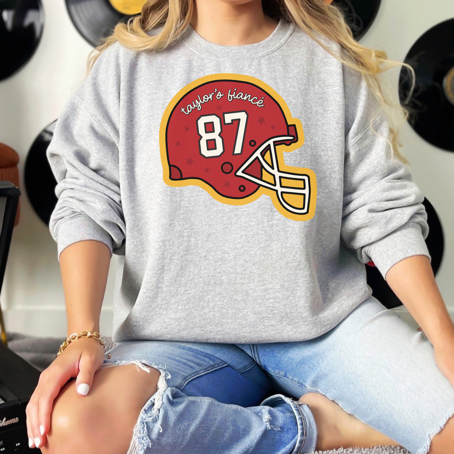 Go Taylor's Fiancé Crewneck Sweatshirt