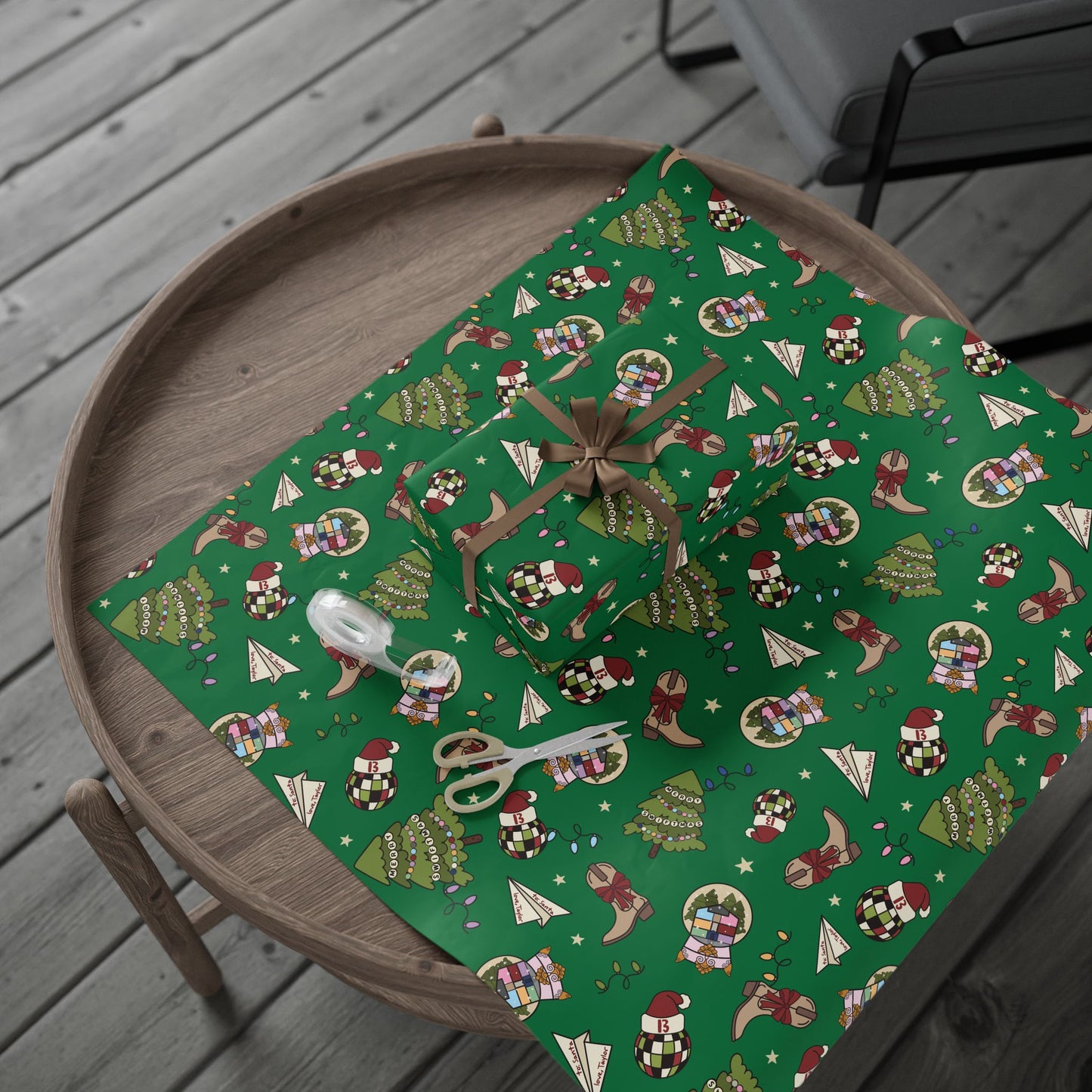 Holiday Era Wrapping Paper