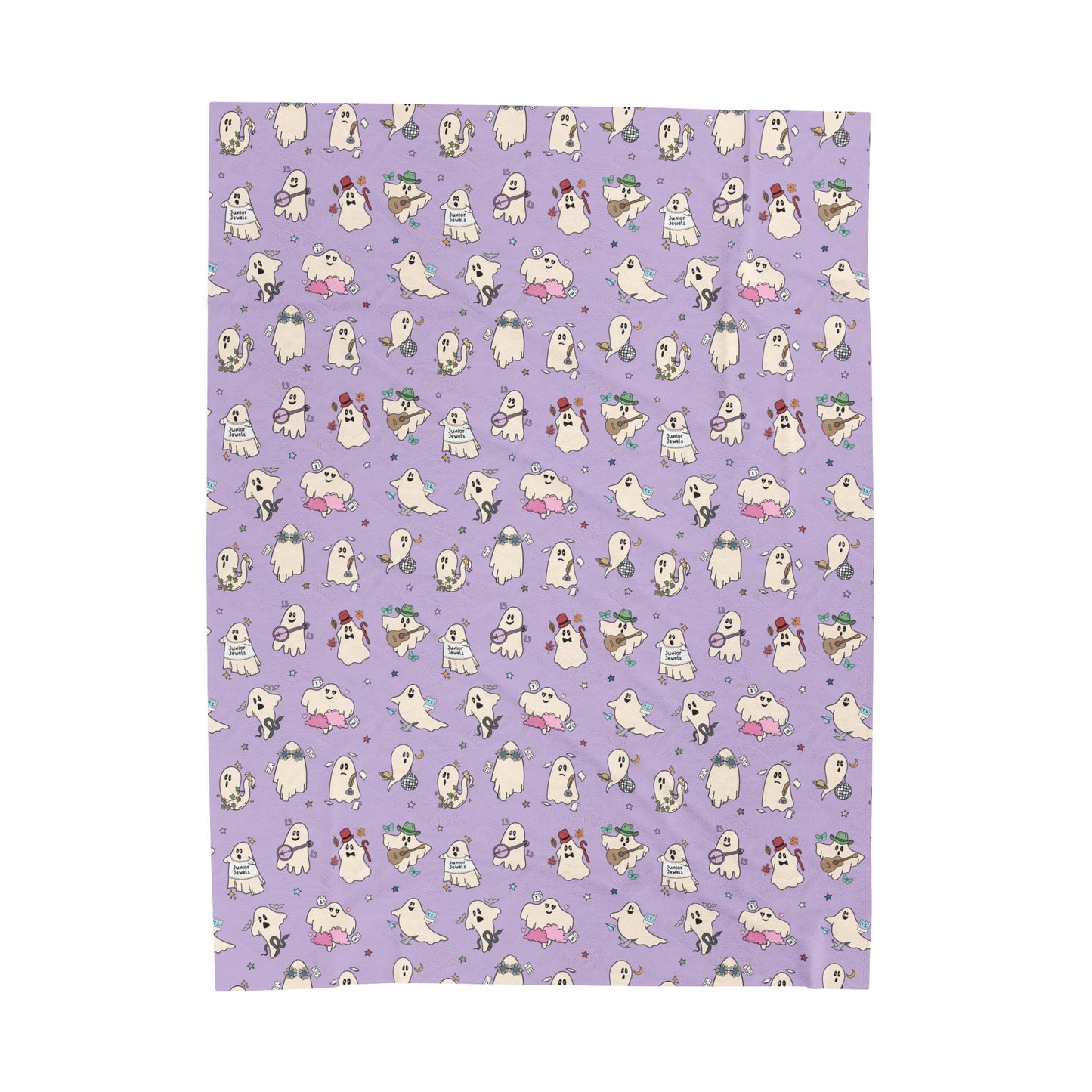 Eras as Ghosts Velveteen Plush Throw Blanket