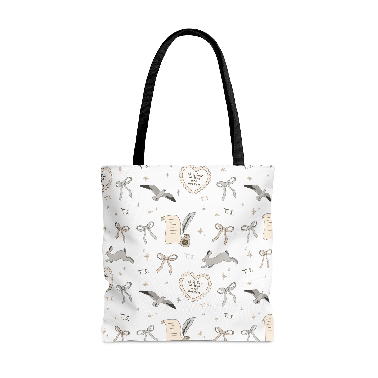 Love and Poetry Tote Bag