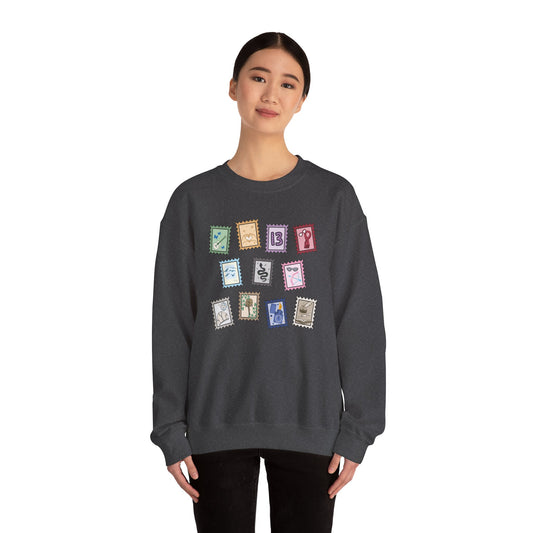 Subtle Eras Stamps Crewneck Sweatshirt