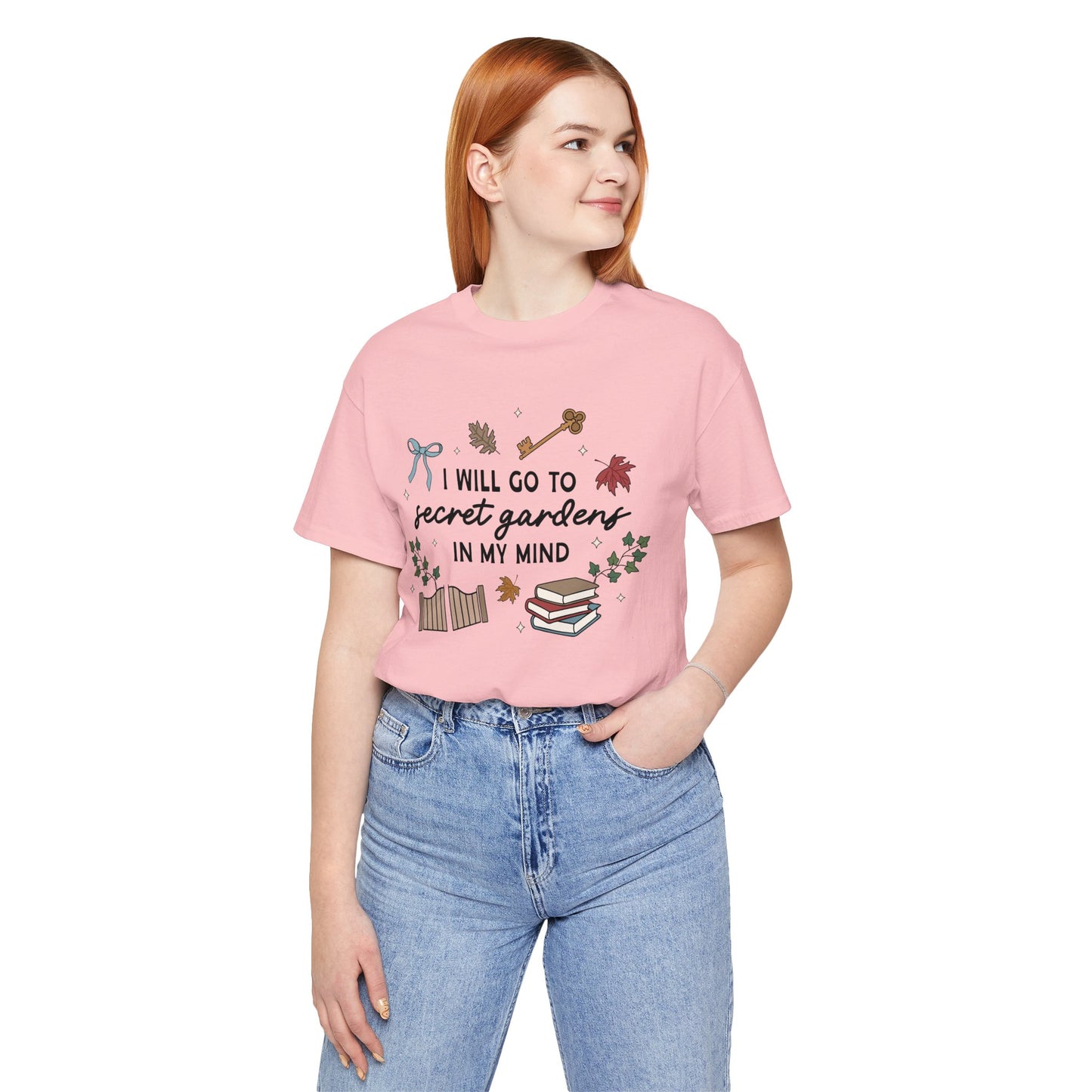 Secret Gardens In My Mind Unisex Jersey Short Sleeve Tee