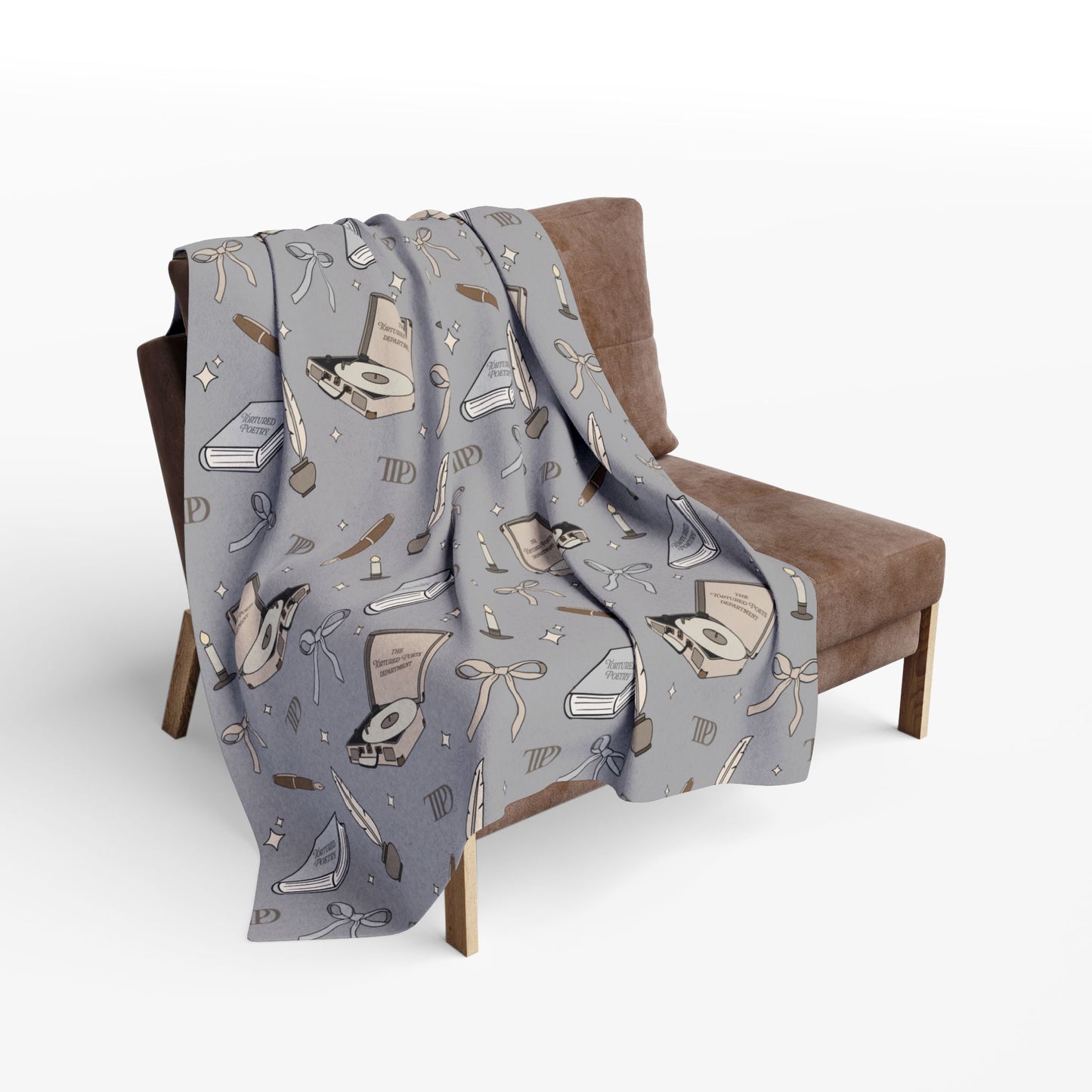 Tortured Poet Arctic Fleece Blanket